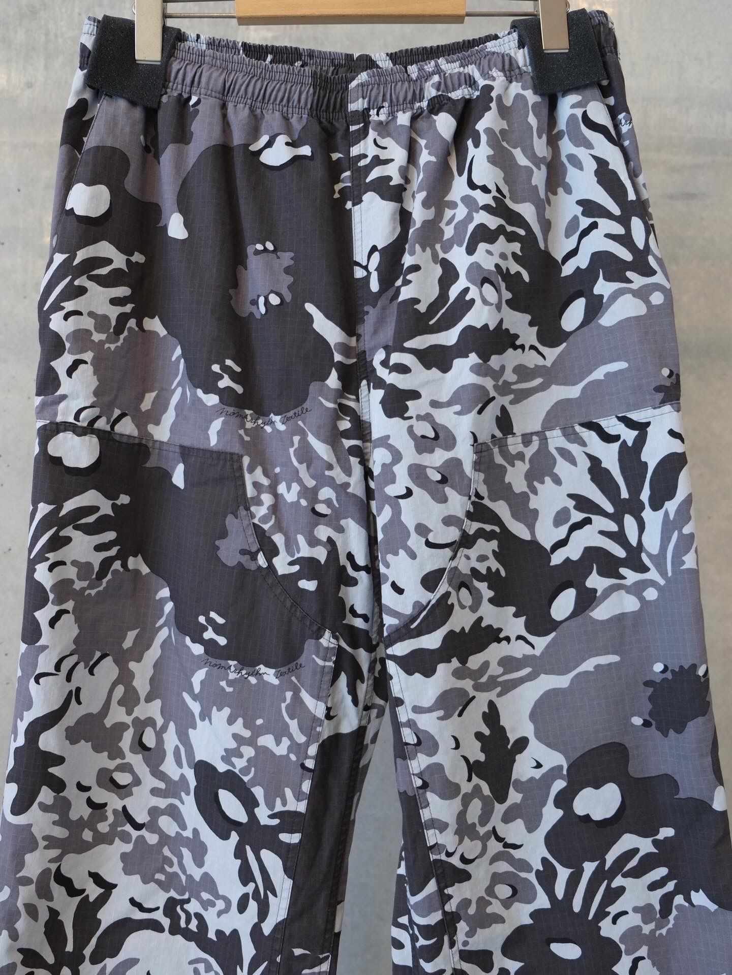 Camo Flower Double Knee Pants