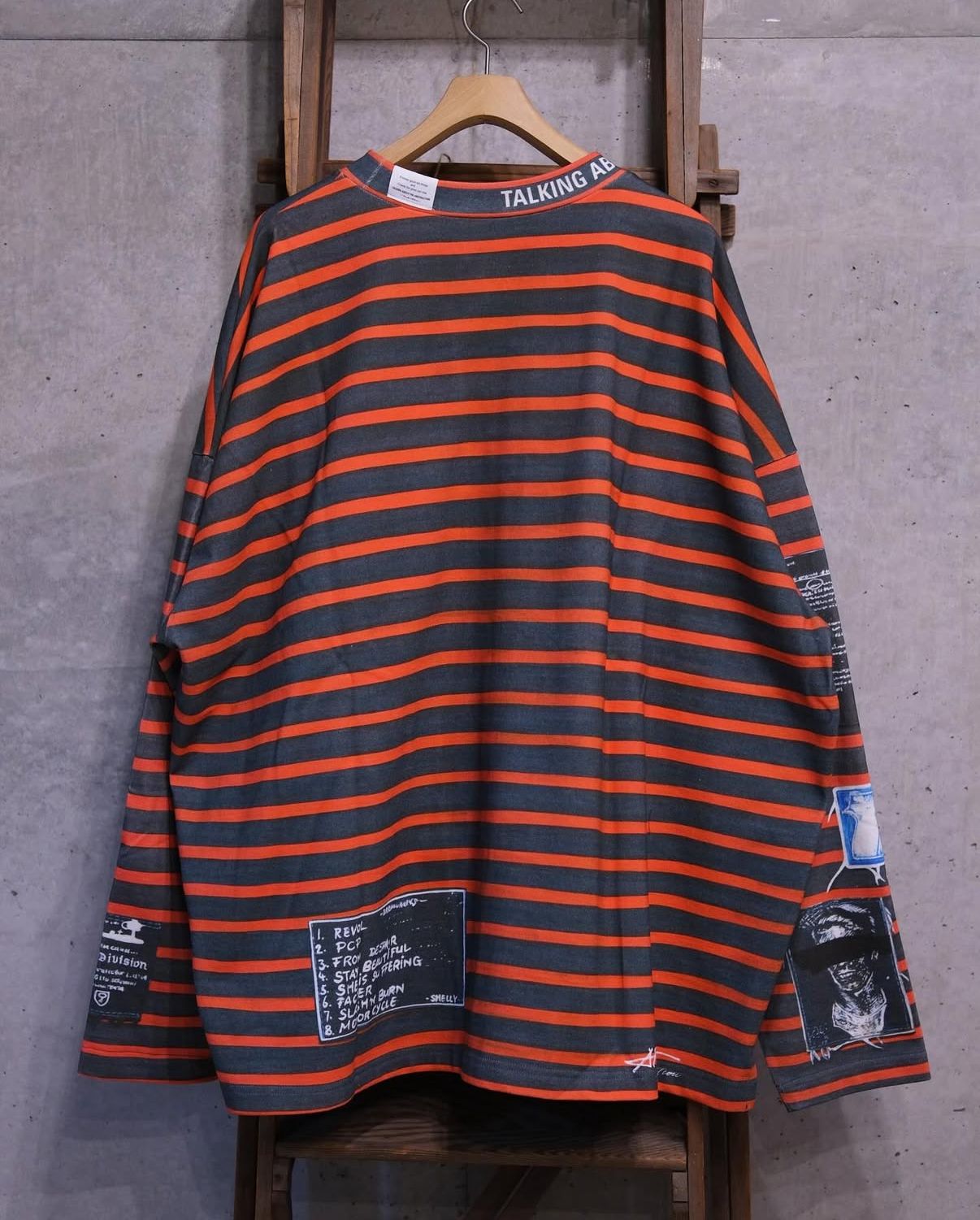 Art Replica Mock Neck TEE