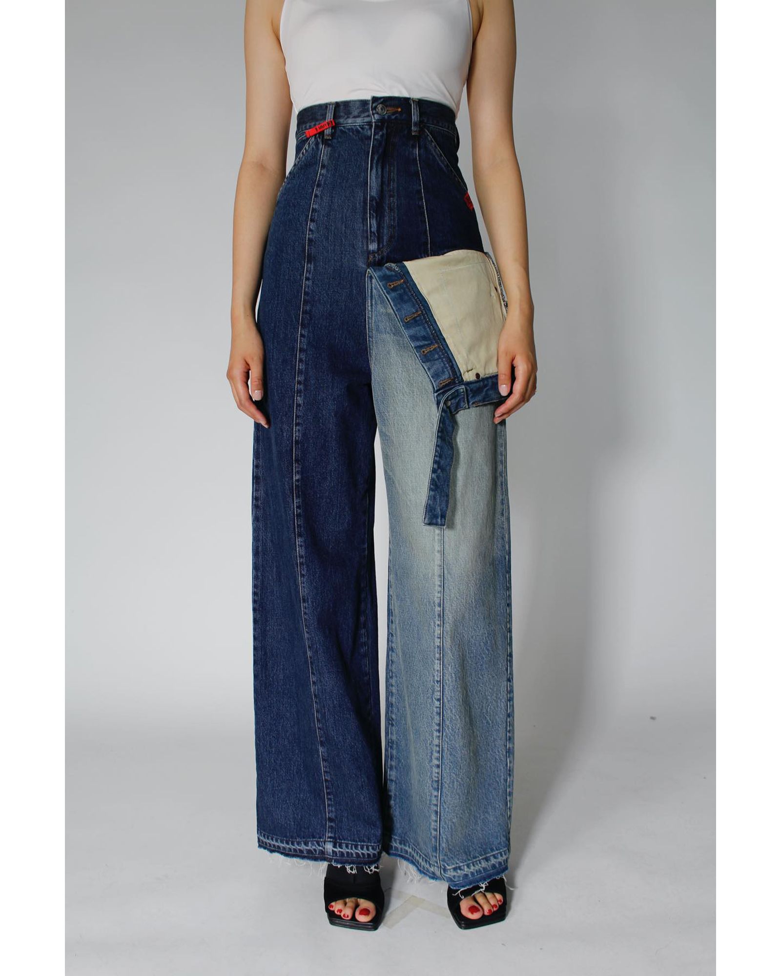 Layer Denim Pants