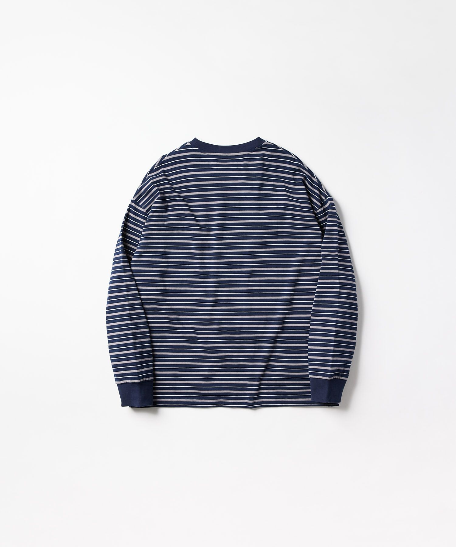 MULTI BORDER L/S TEE / マルチ ボーダー ロングスリーブTシャツ / ネイビー / MTM-CS-0301-25-C