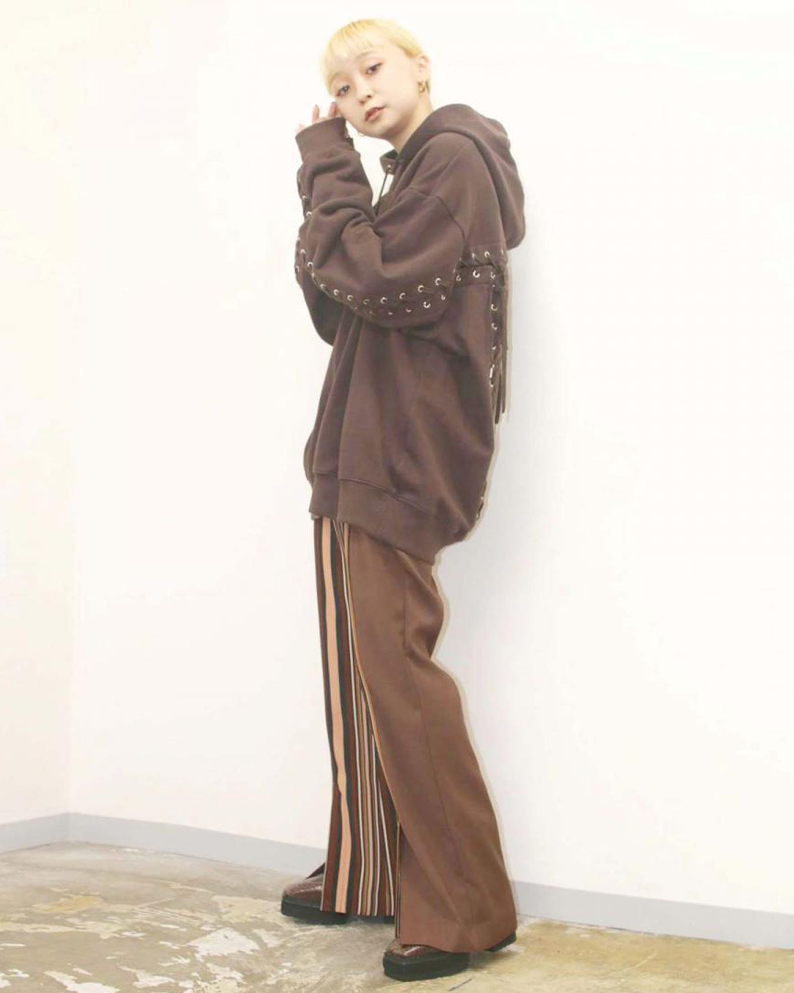Lace Up Hoodie