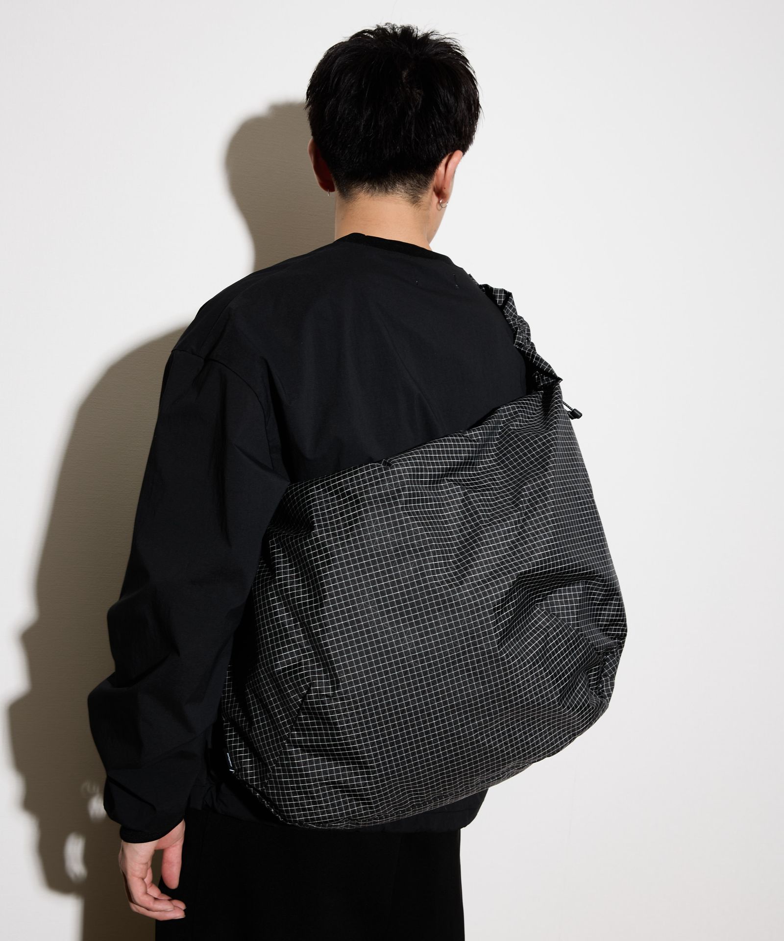 GATHER MESSENGER BAG / ギャザー メッセンジャーバッグ / グラフチェック /  MTM-BG-0372-26-A
