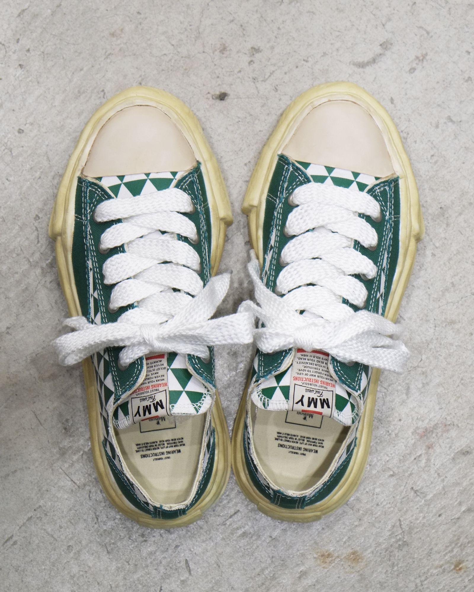 "PETERSON" OD OG Sole Print Canvas Low-top Sneaker