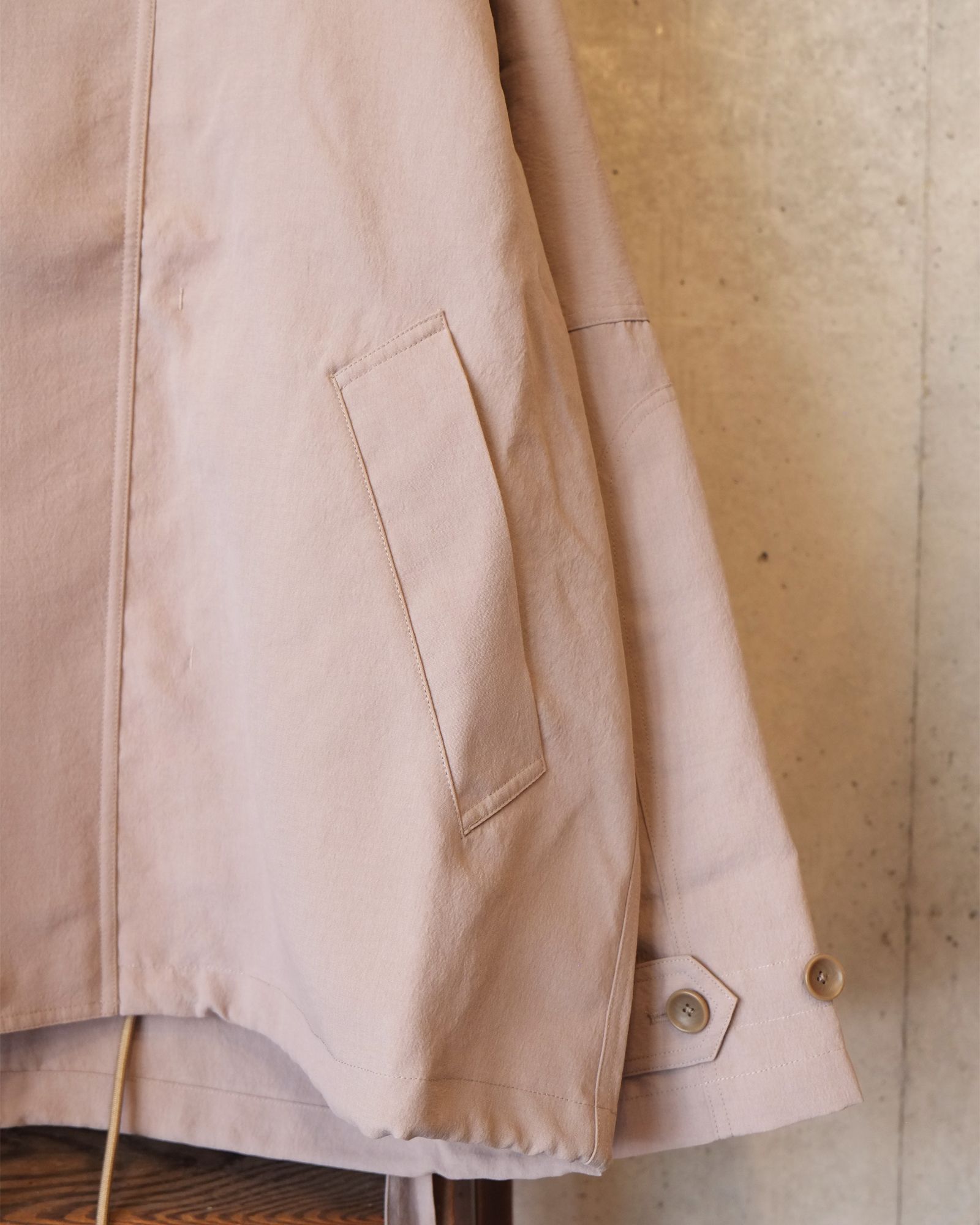Desert Cloth Neutral Hooded Blouson / ブルゾン / トープ / MW-JKT26102