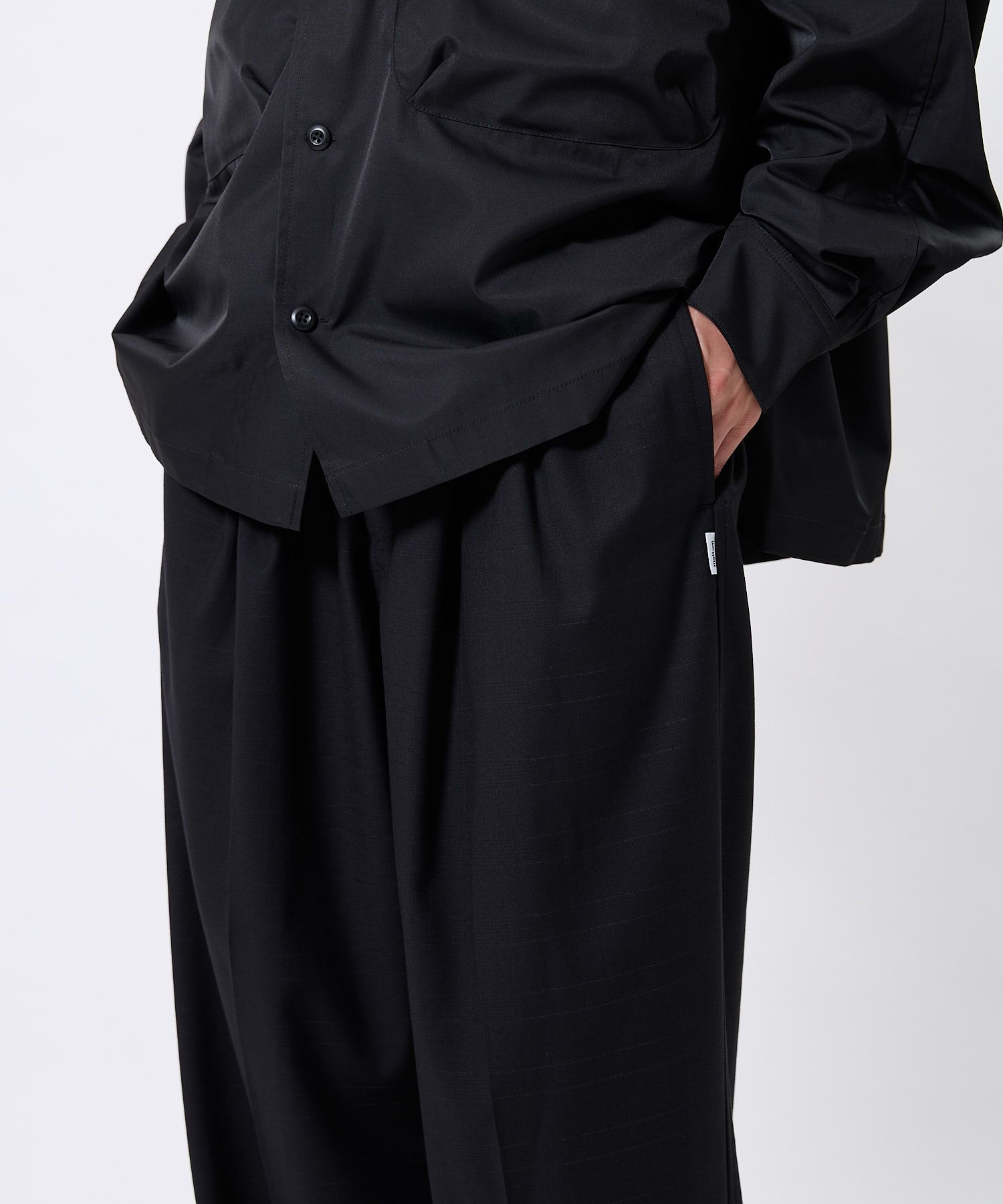 DAILY EASY TROUSERS CK / トラウザース/ ブラック / MTM-PT-0386-26-C