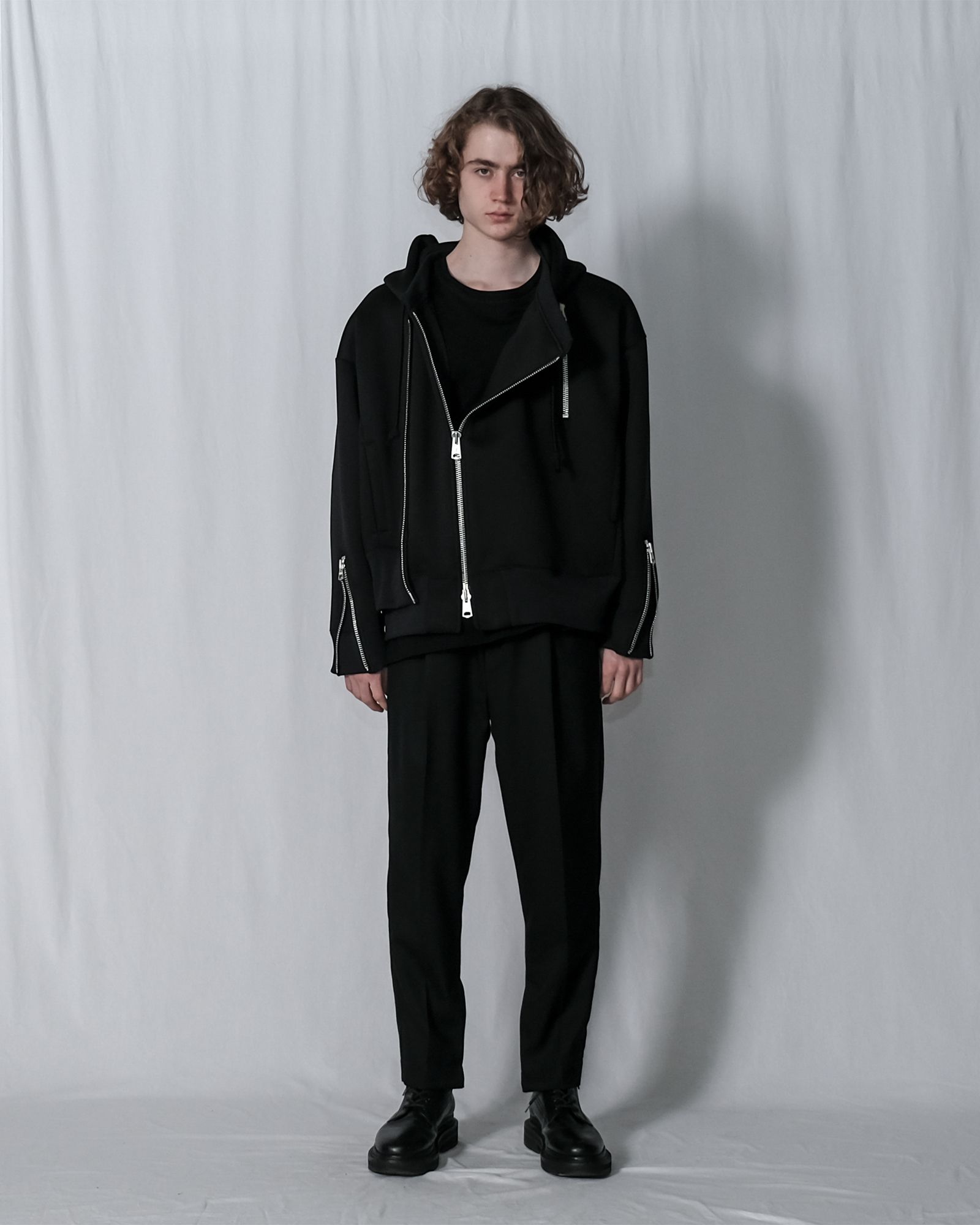 Asymmetric Zip Hoodie