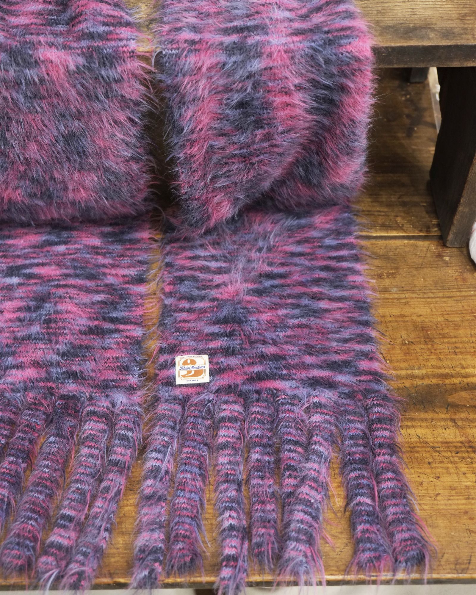 Hooded Scarf / フード スカーフ / ピンク / LM-26aw-1206