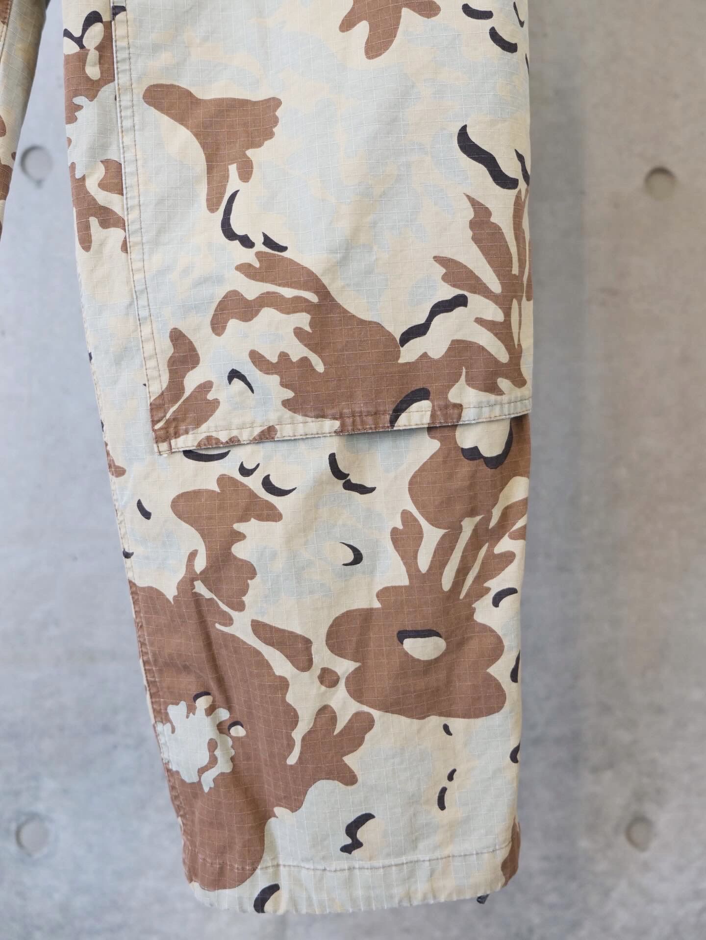 Camo Flower Double Knee Pants
