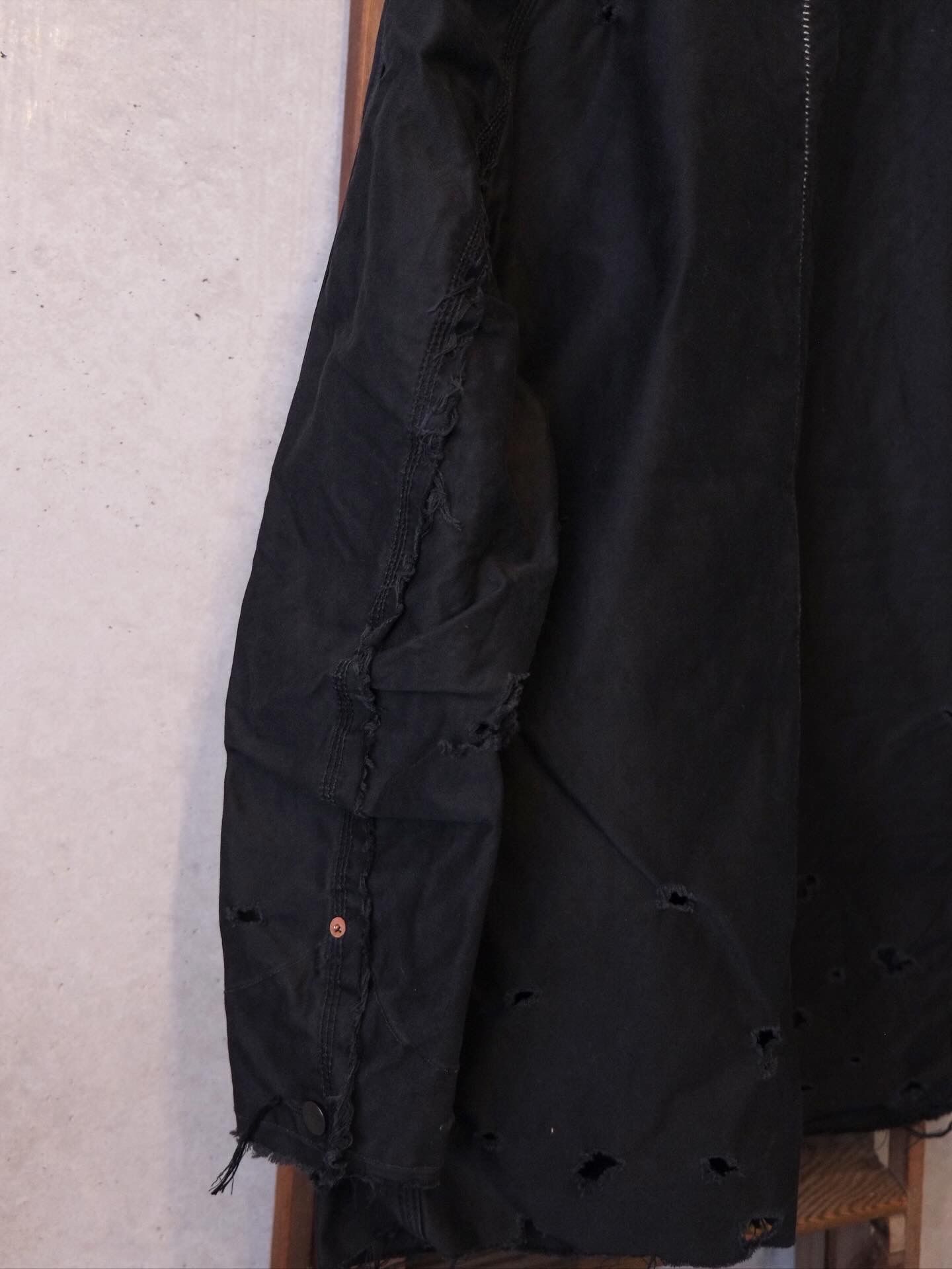 Chore Jacket With Damaged(PIGMENT DYED MOLESKIN)
