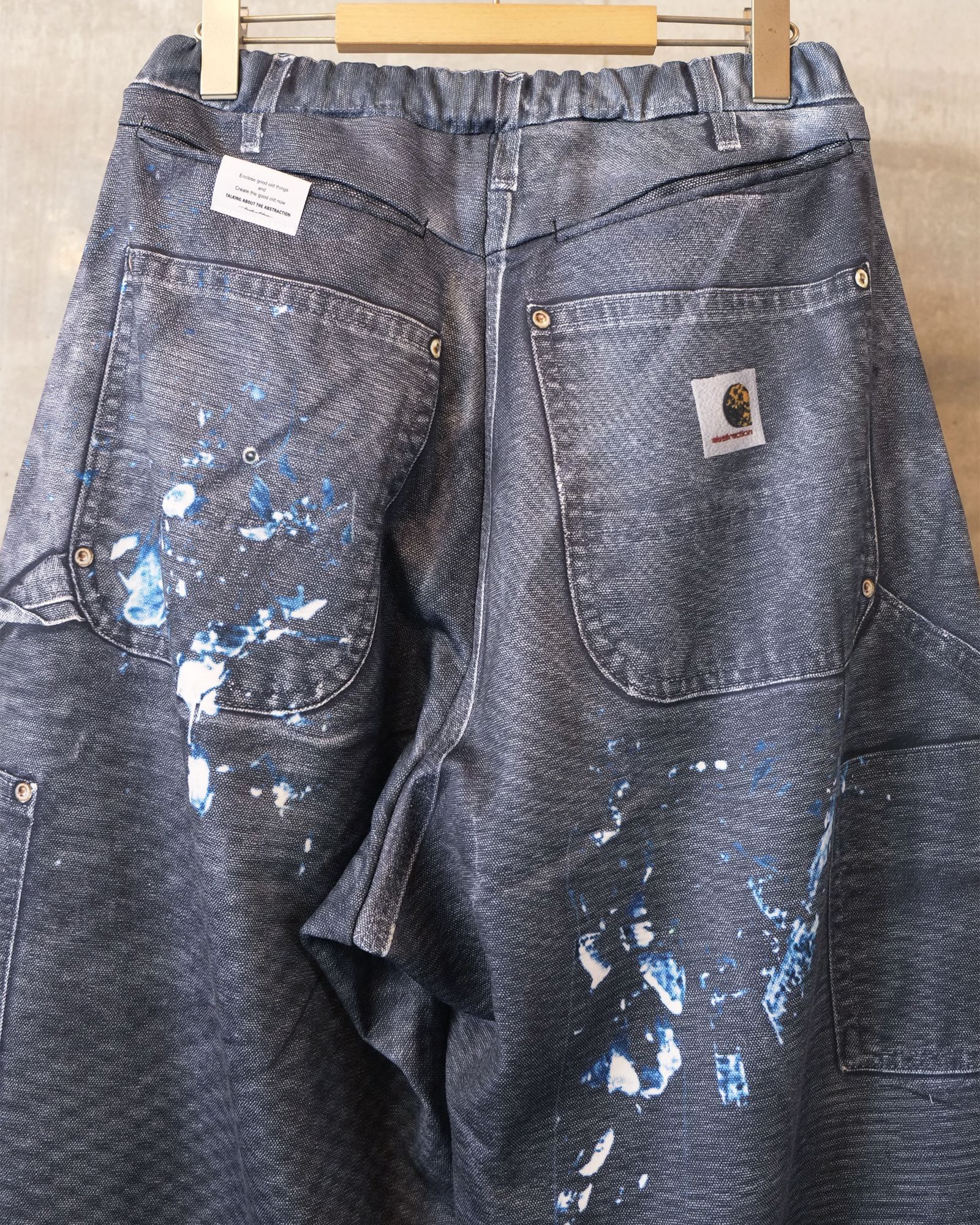 Print Duck Wide Pants