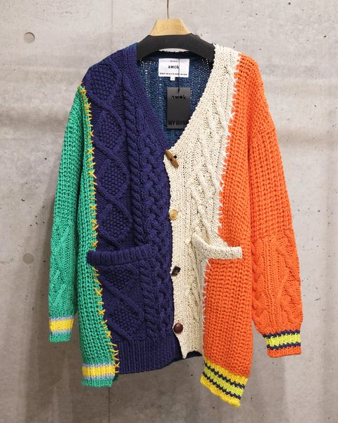 ケンゾー スタンドカラーコート アウター ロング アルパカ モヘヤ混 S  