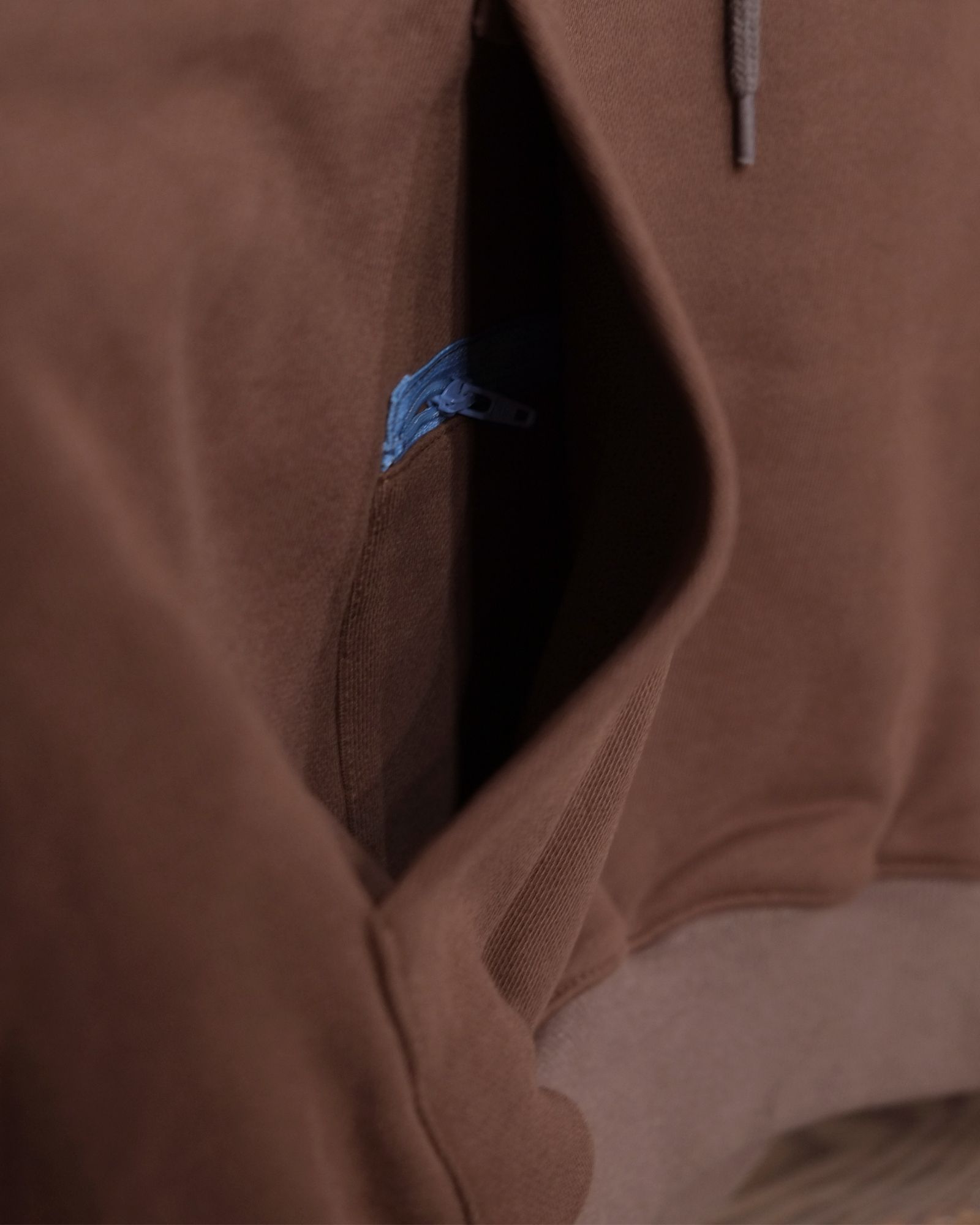 Mini Zip Hoodie / パーカー / ブラウン / PD-262-HCS-031