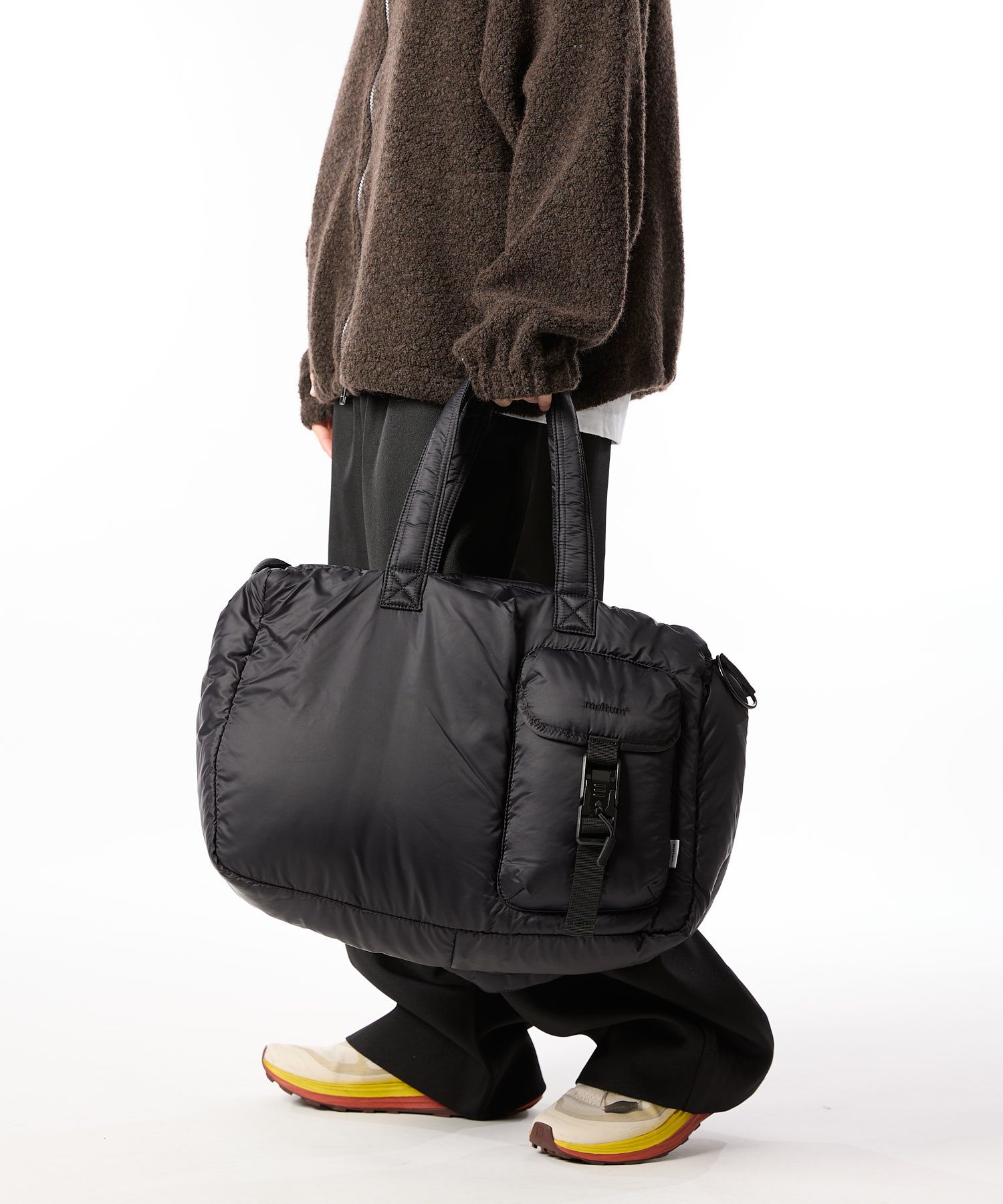 PADDING SHOULDER BAG / パディング ショルダーバッグ / ブラック / MTM-BG-0316-25-C