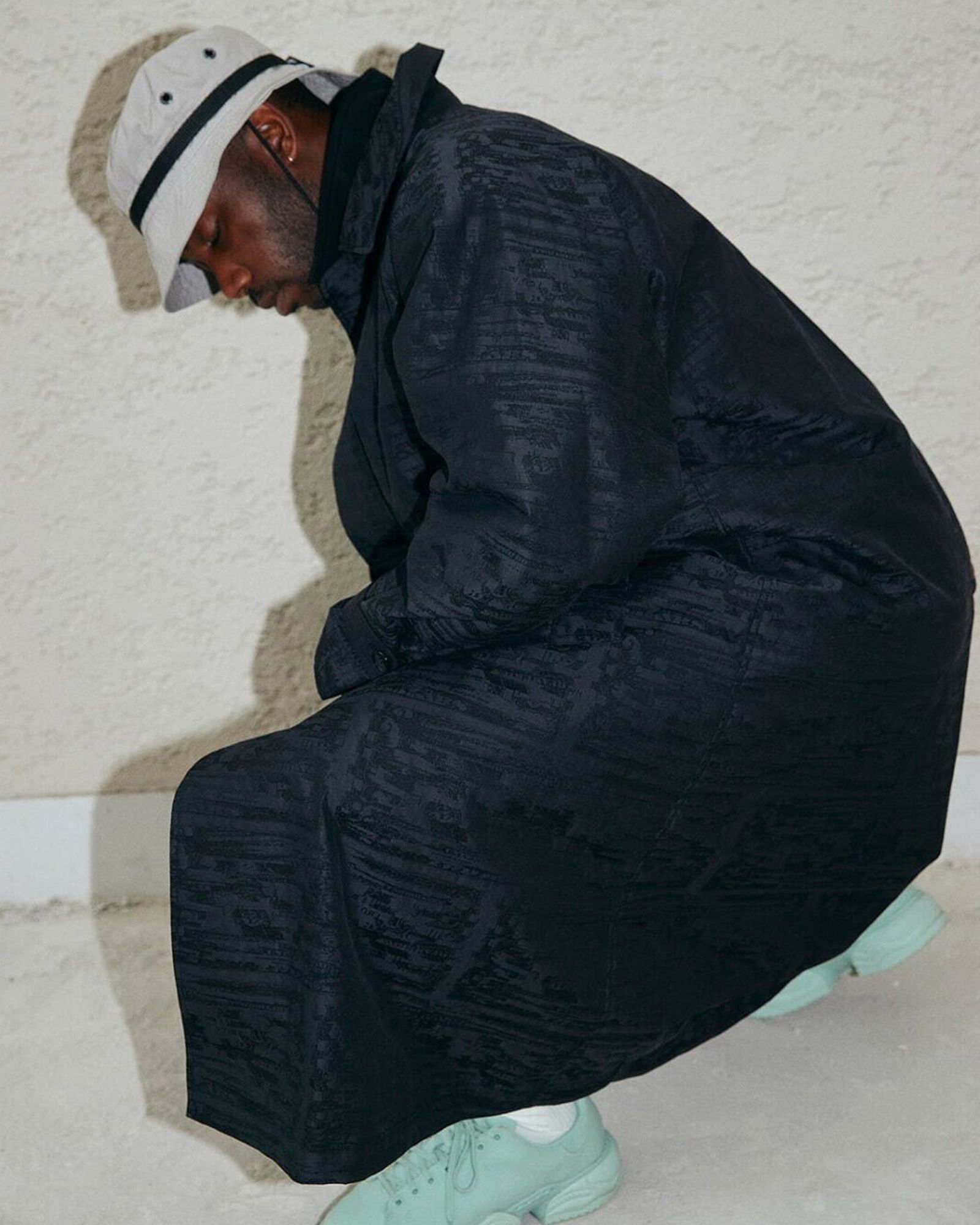 "TWO DOLLARS" Long Coat