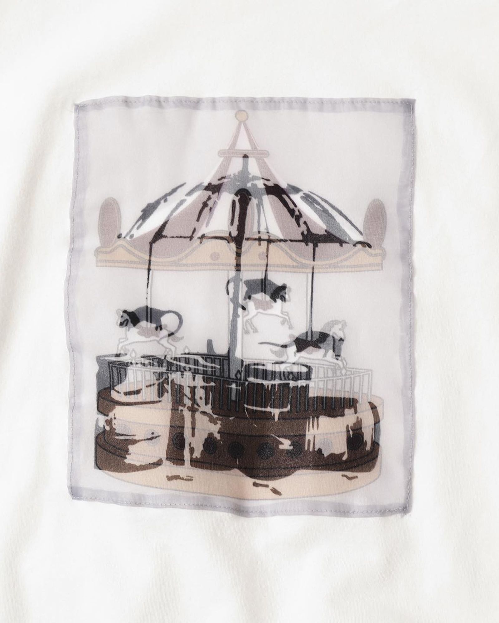 3D Merry Go Round Tee <amok×MAMES×MEDICOM TOY>