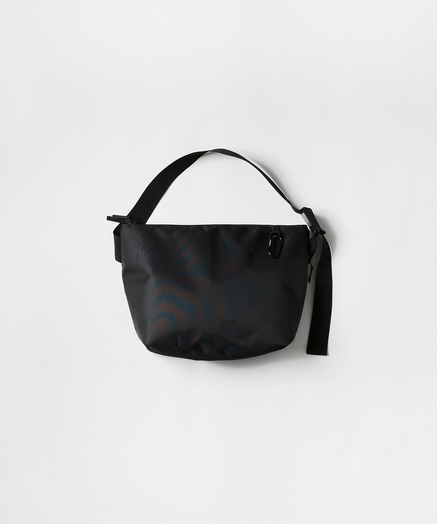 NYLON MESSENGER BAG (M) / ナイロン メッセンジャーバッグ / ブラック / MTM-BG-0320-26-A