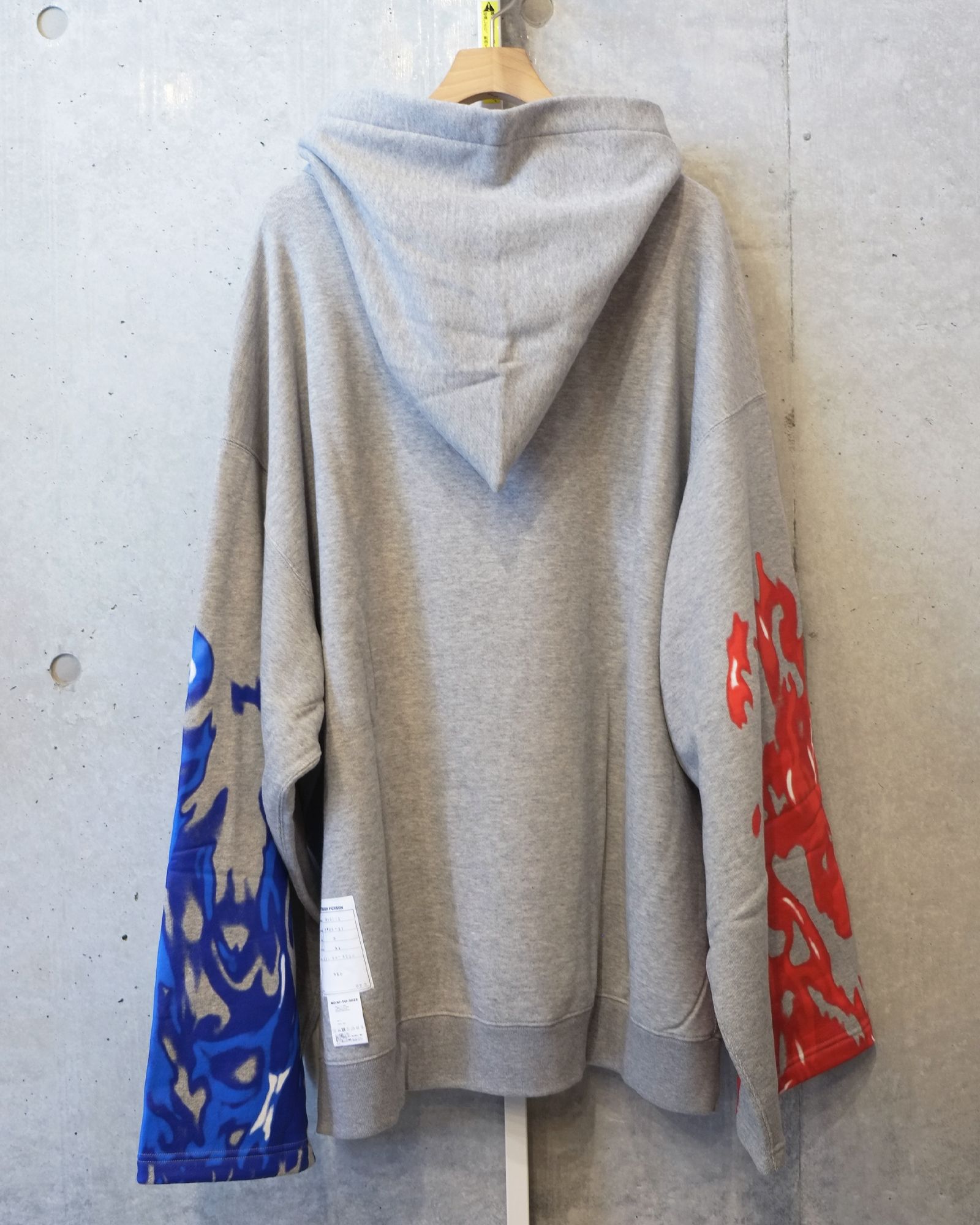 Flame Pettern Hoodie