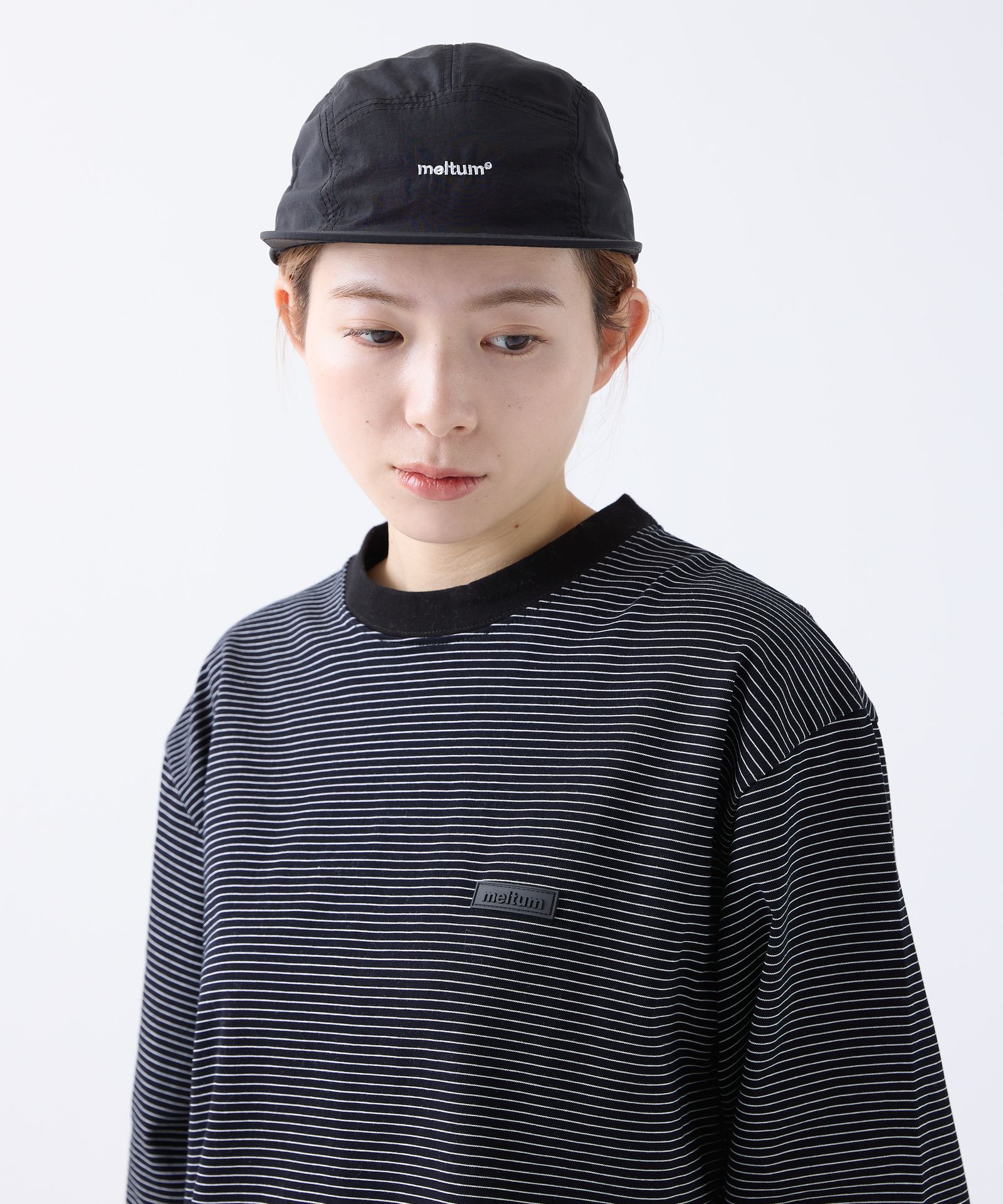 EMBROIDERY LOGO CAP / ロゴ キャップ/ ブラック / MTM-HT-0264-24-B