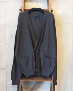 Dappled sunlight Double Knit Cardigan / カーディガン / チャコール / MW-KT26101
