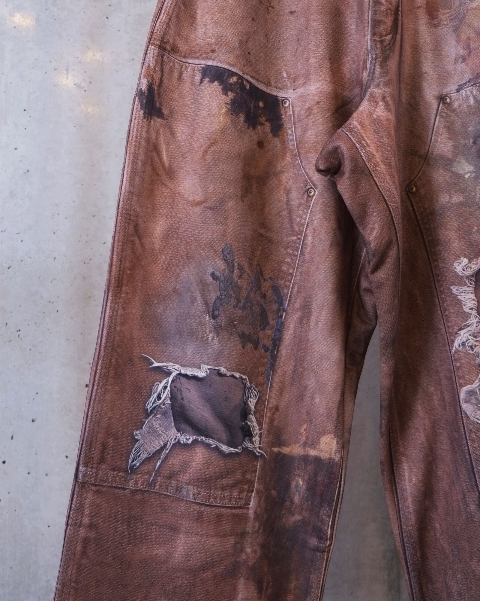 Print Duck Wide Pants