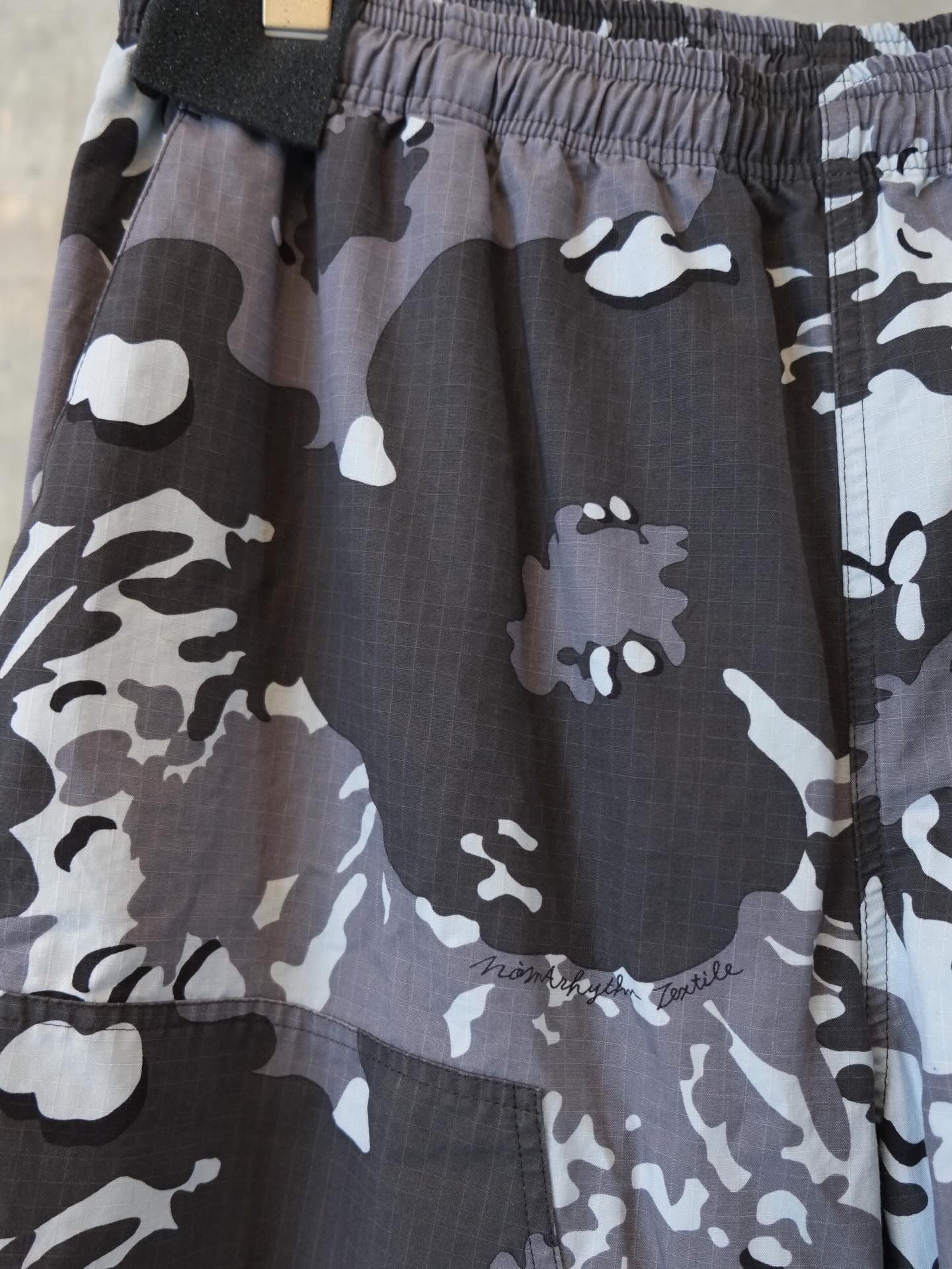 Camo Flower Double Knee Pants