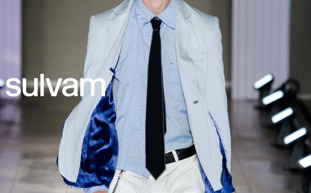sulvam 2018 SPRING & SUMMER 12/8よりスタート致します。