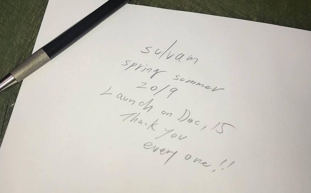 sulvam 19SS 立ち上がり