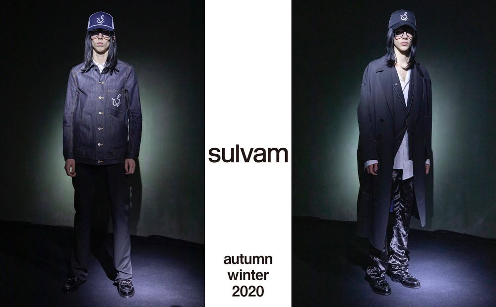 sulvam 20AW 本日より立ち上がりです。