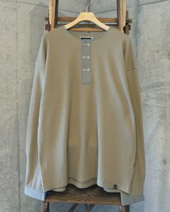 Double Henley L/S Tee / ヘンリー ロングスリーブTシャツ / オリーブドラブ / PD-262-LCS-041