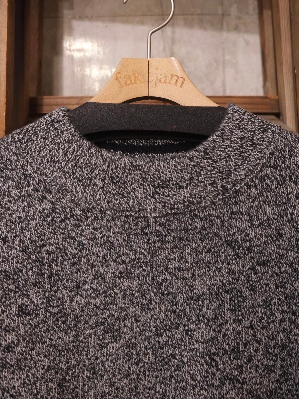 Mix Color Mock Neck Sweater