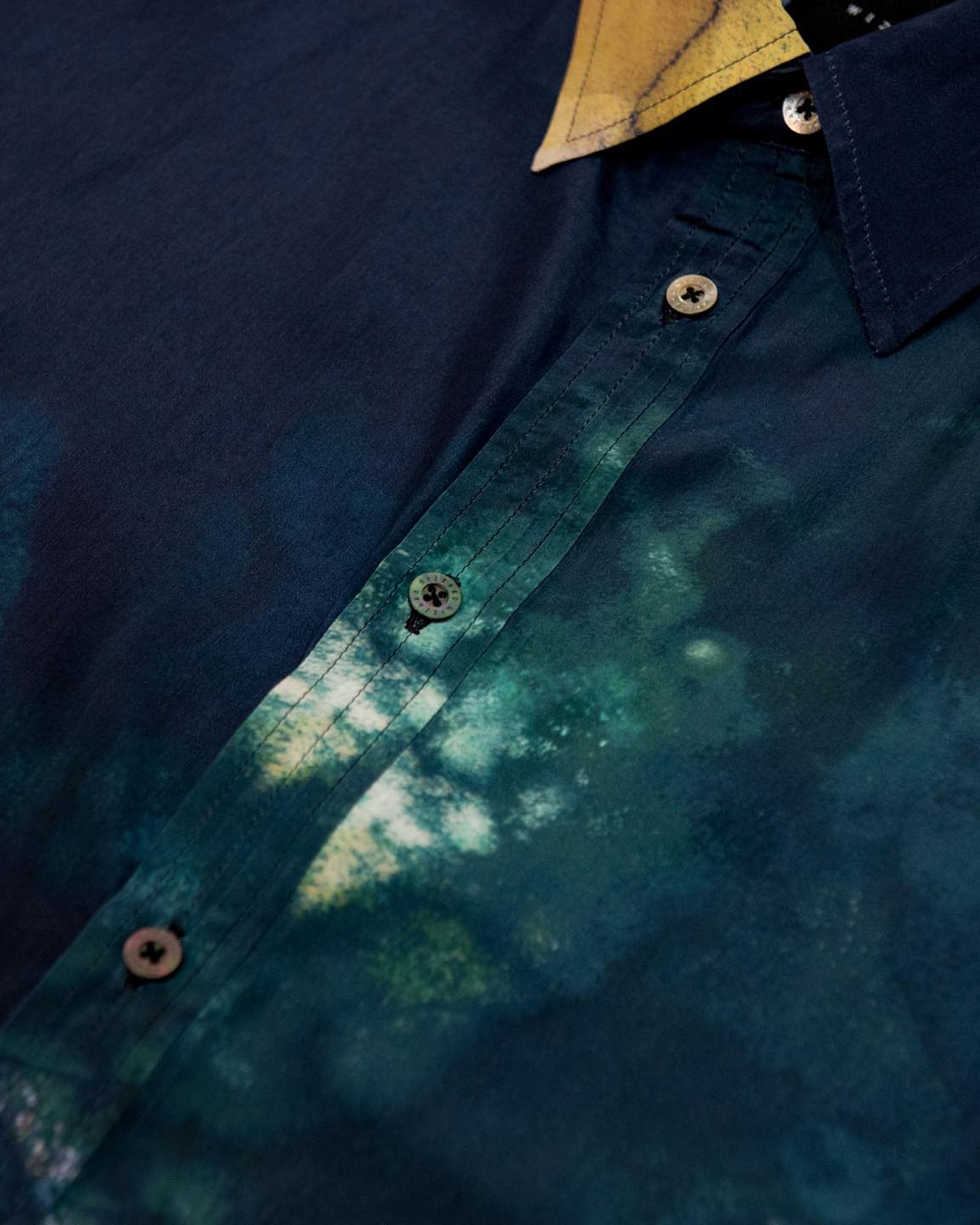 H/S Print Slit Shirts