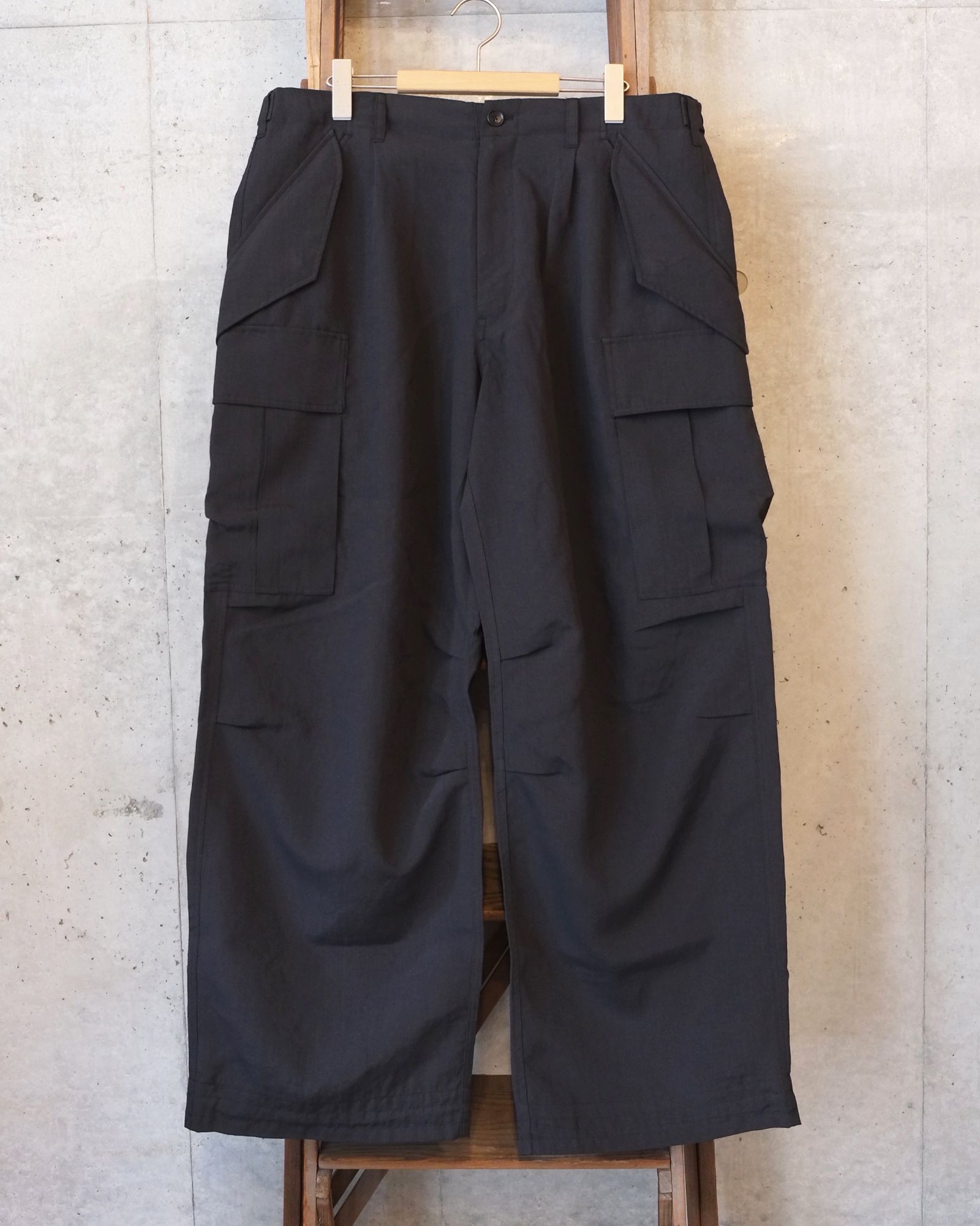 Desert Cloth Neutral Cargo PT / カーゴパンツ / ブラック / MW-PT26102