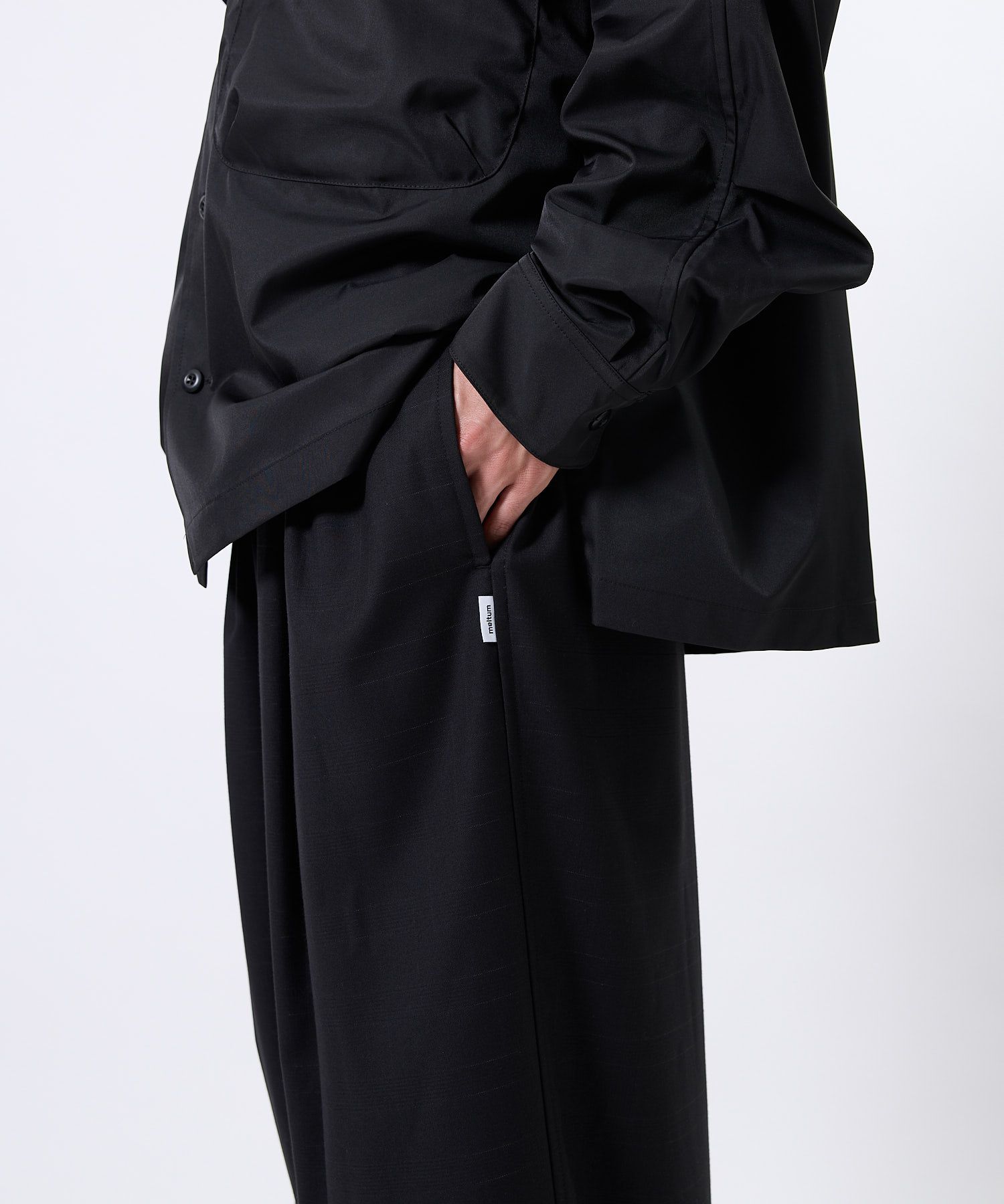 DAILY EASY TROUSERS CK / トラウザース/ ブラック / MTM-PT-0386-26-C