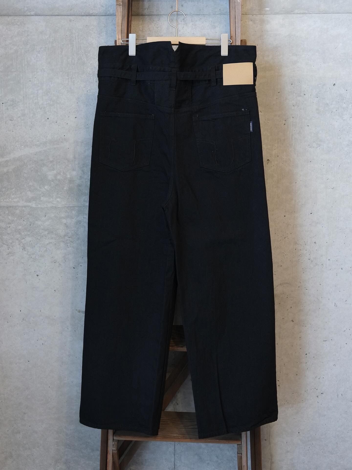 Fade Denim Wrap PT “Wide”