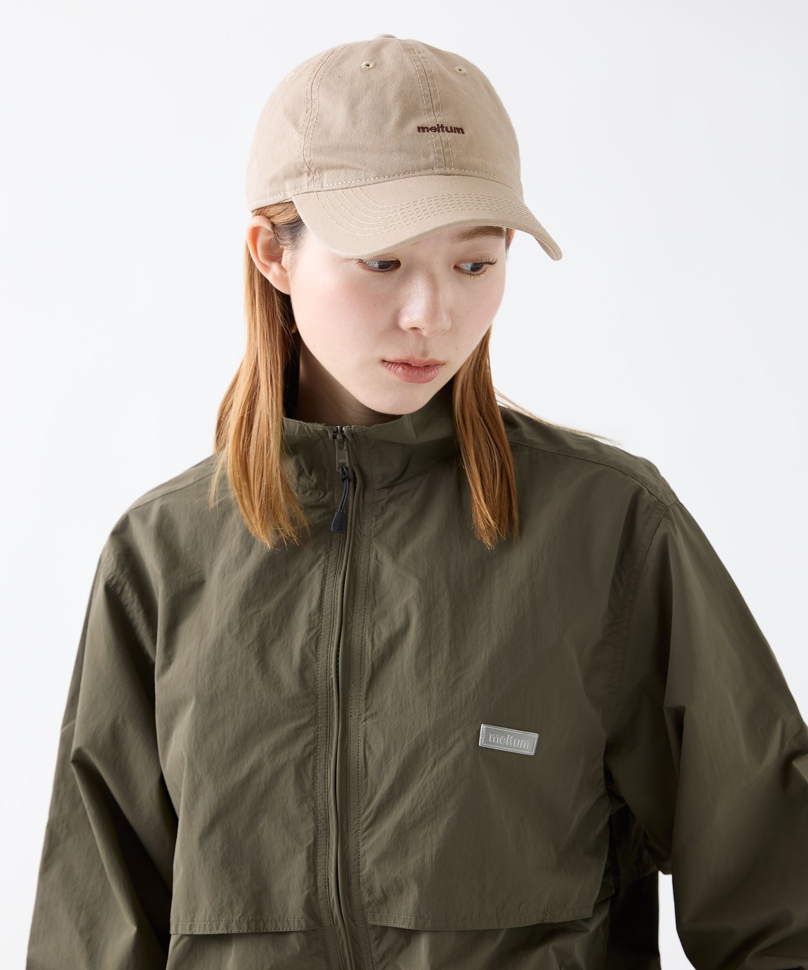 Basic Logo Cap / ベーシック ロゴ キャップ/ ベージュ / MTM-HT-0334-25-A