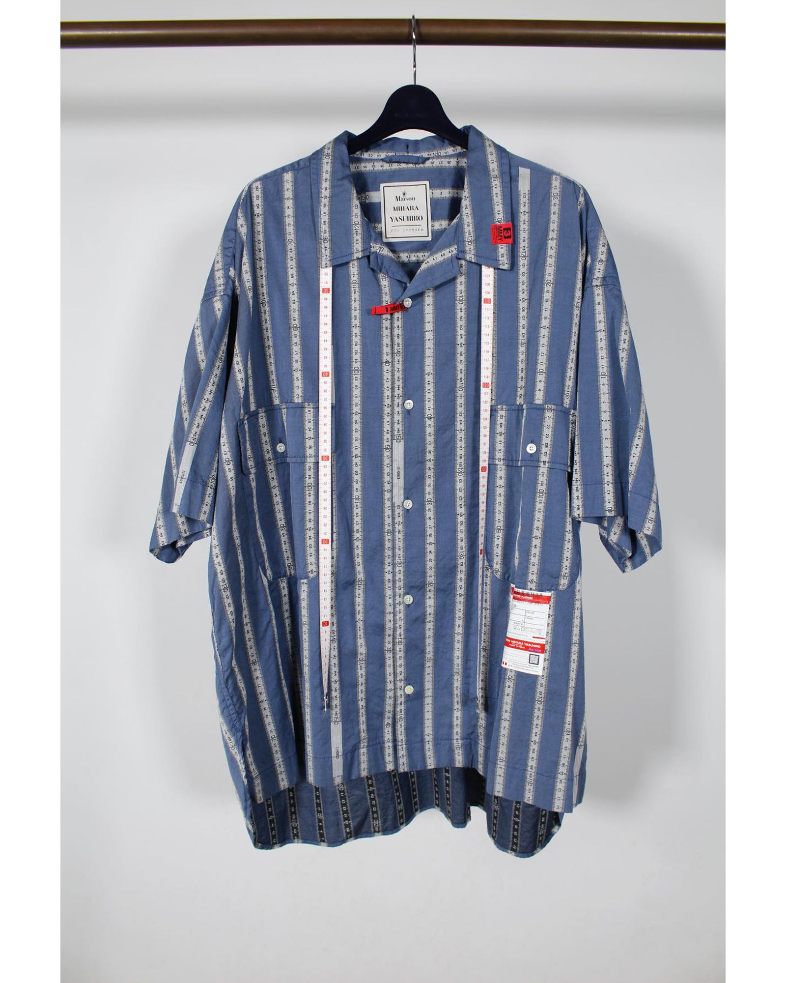 Majour Jaquard Half Sleeve Shirt