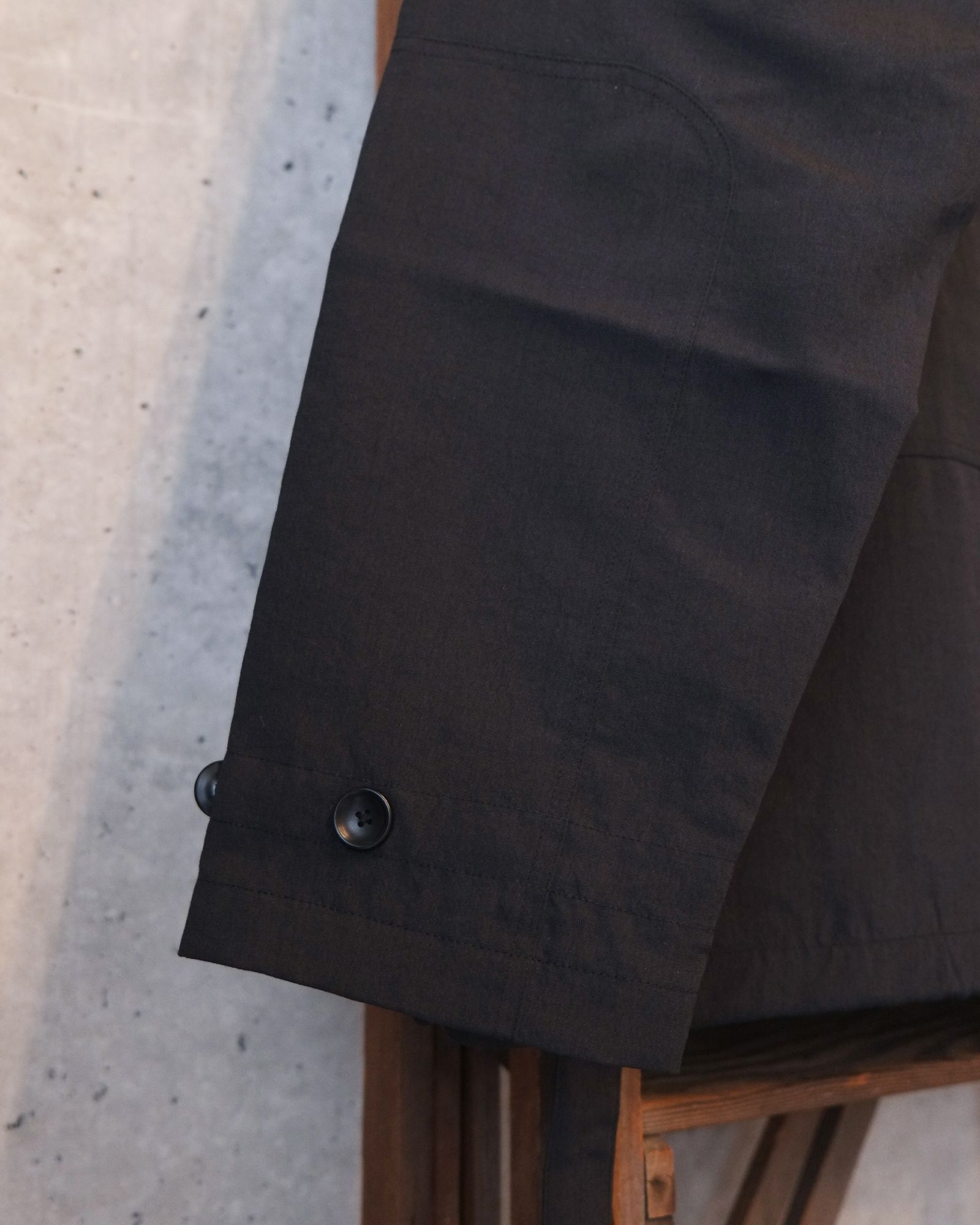Desert Cloth Neutral Hooded Blouson / ブルゾン / ブラック / MW-JKT26102