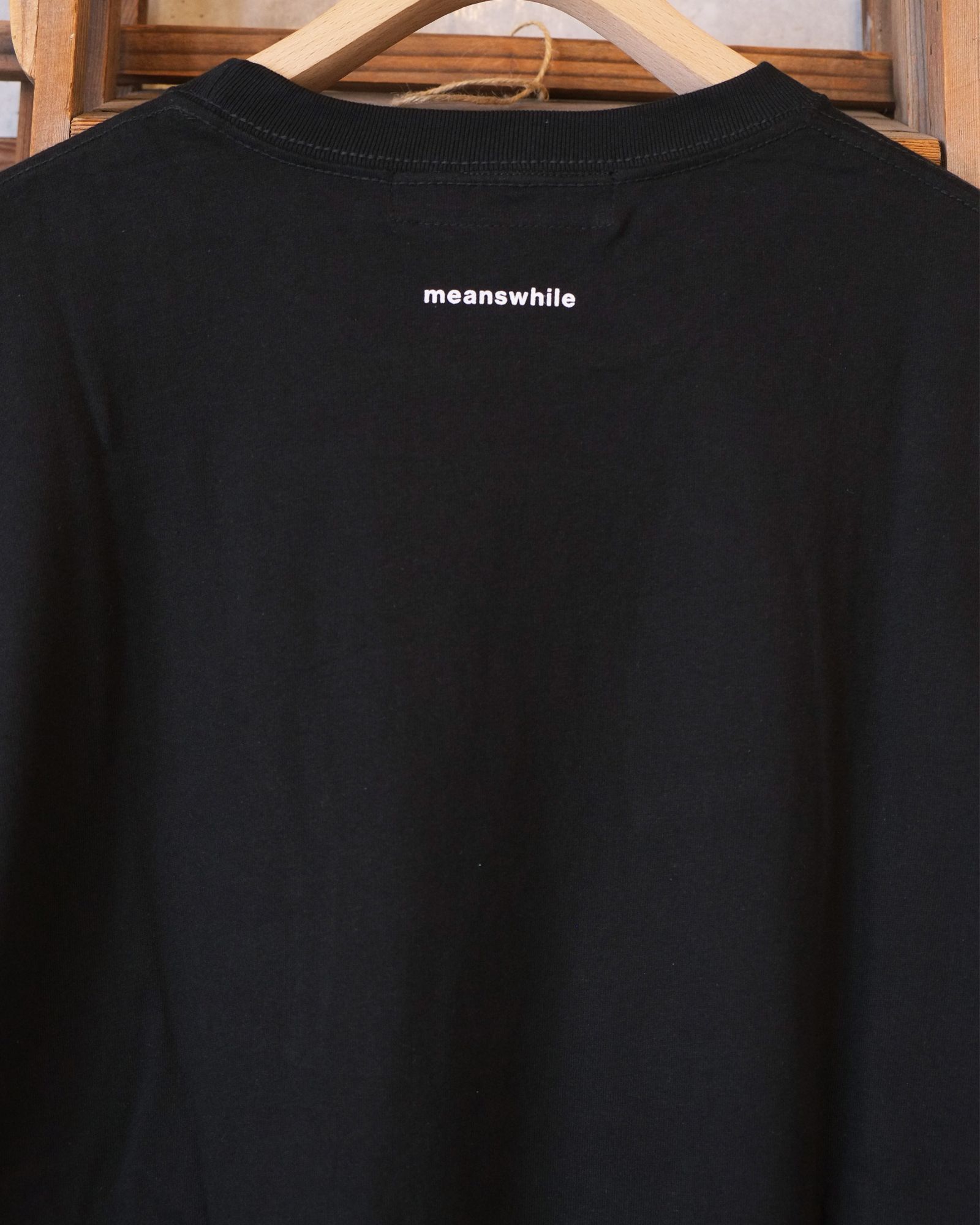 Abstract Photograph L/S Tee / ロングスリーブ Tシャツ / ブラック / MW-CT26102