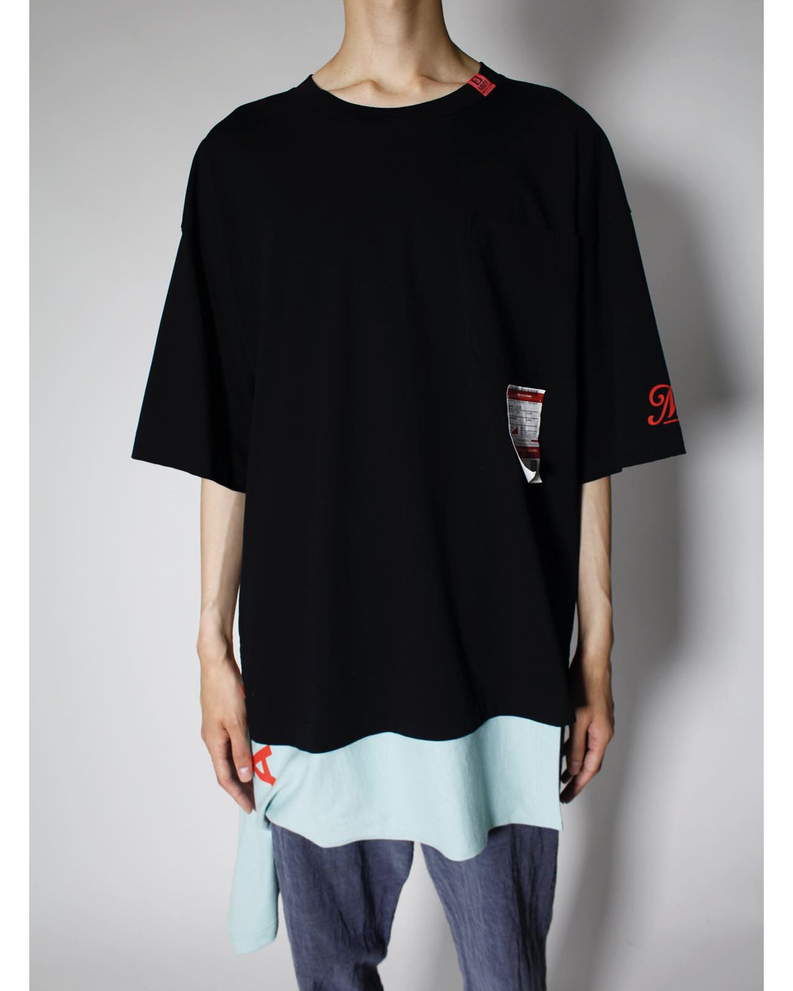 MIHARAYASUHIRO◆レイヤード長袖Tシャツ 送料込 Maison MIHARA YASUHIRO - T-shirt Layerd T-shirt | fakejam
