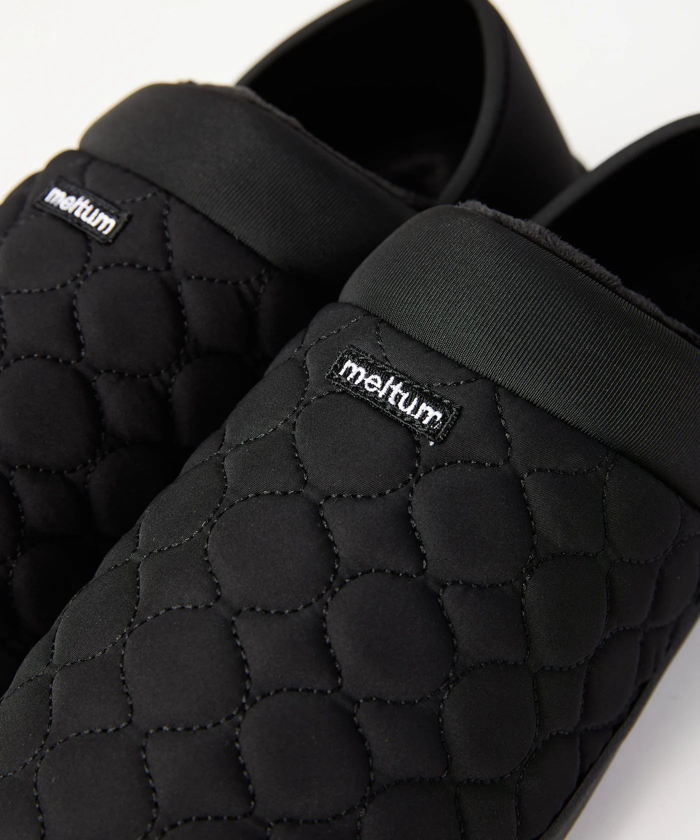 QUILT MOC SHOES / キルティング モックシューズ / ブラック / MTM-SS-0241-24-C