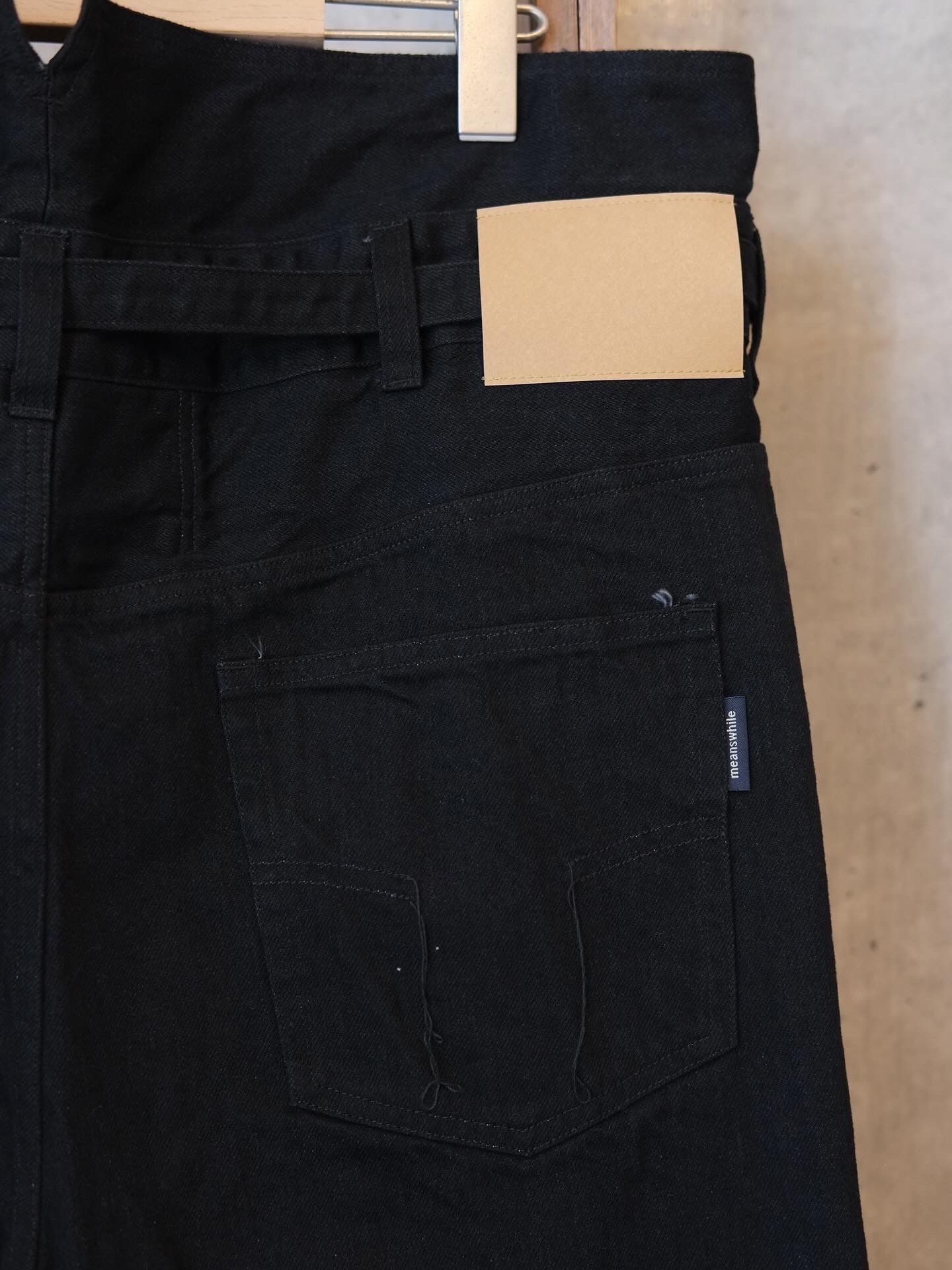 Fade Denim Wrap PT “Wide”