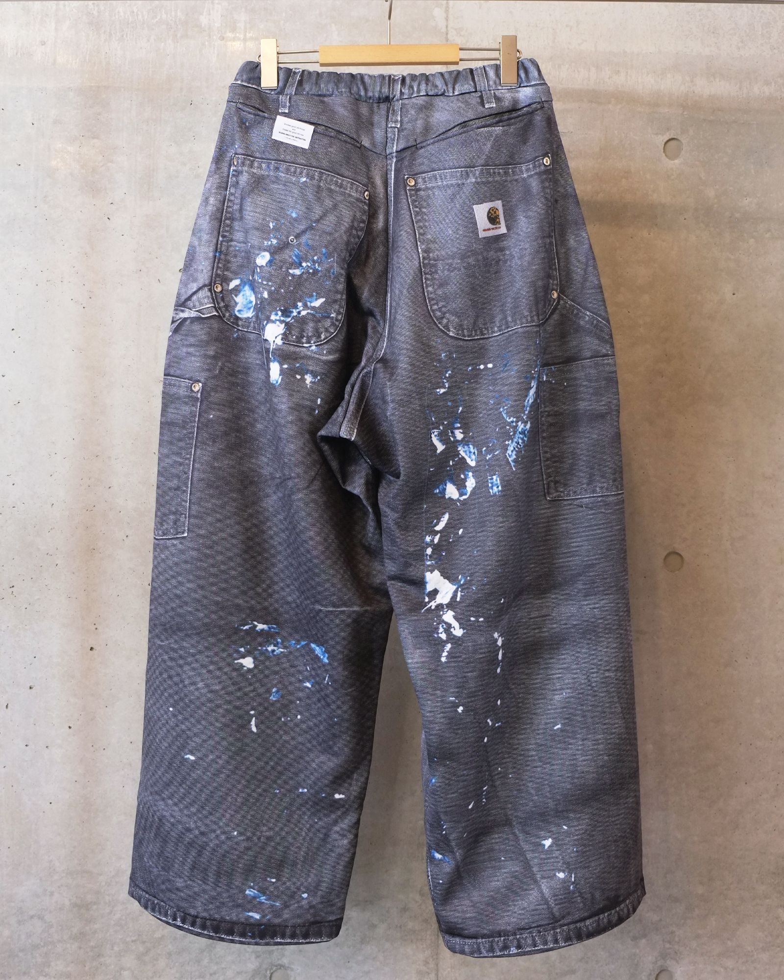 Print Duck Wide Pants