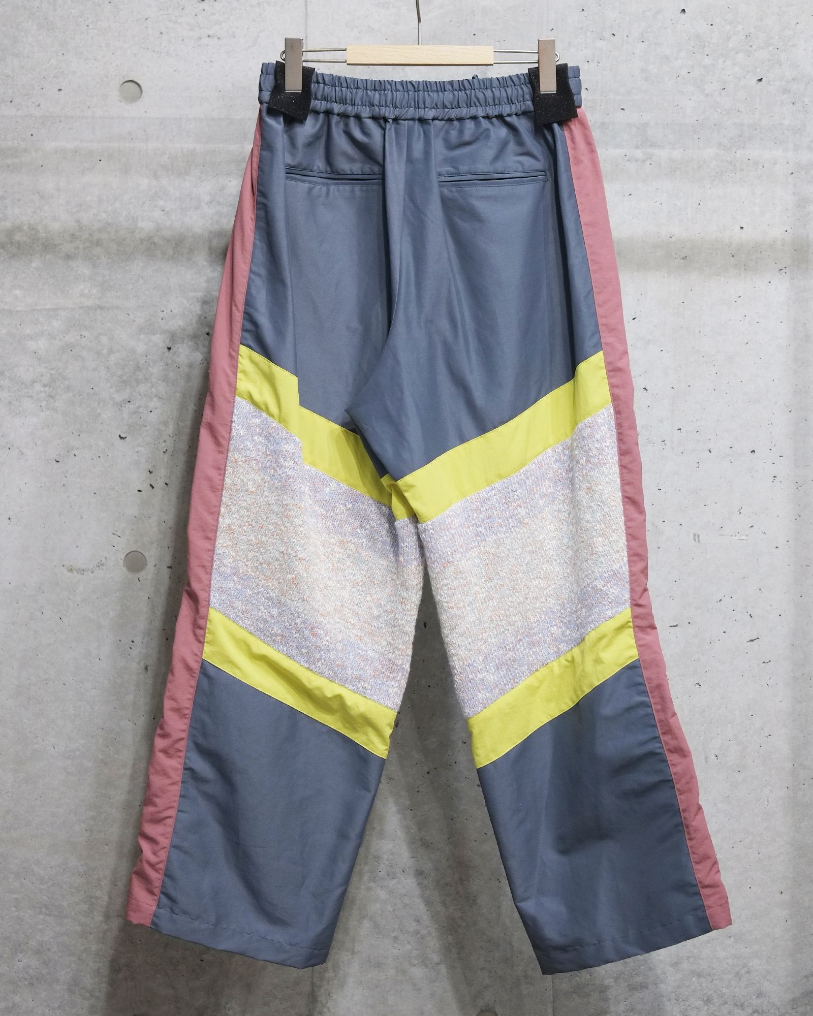 Nylon Knit Track Pants
