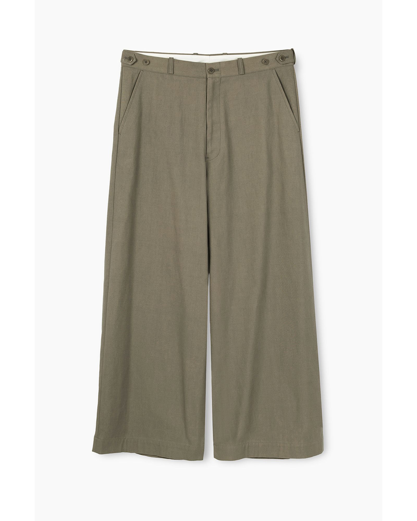 C/N CORDURA BACKSATIN BAGGY PANTS / バギーパンツ / グレーベージュ / 2226-559