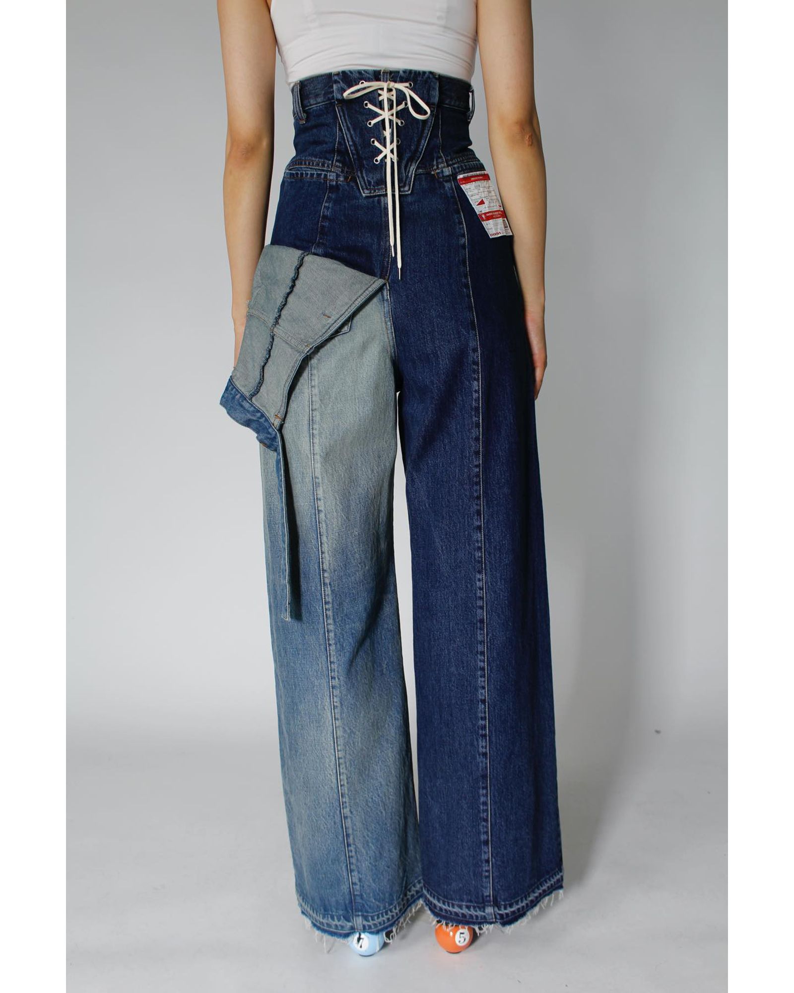 Layer Denim Pants