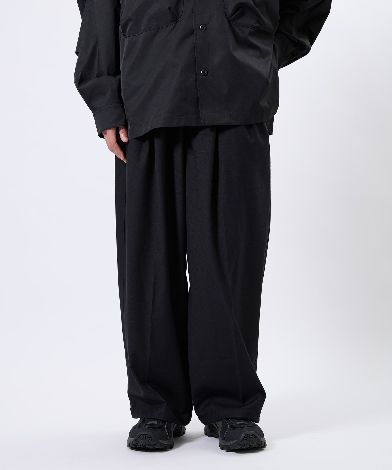 DAILY EASY TROUSERS CK / トラウザース/ ブラック / MTM-PT-0386-26-C