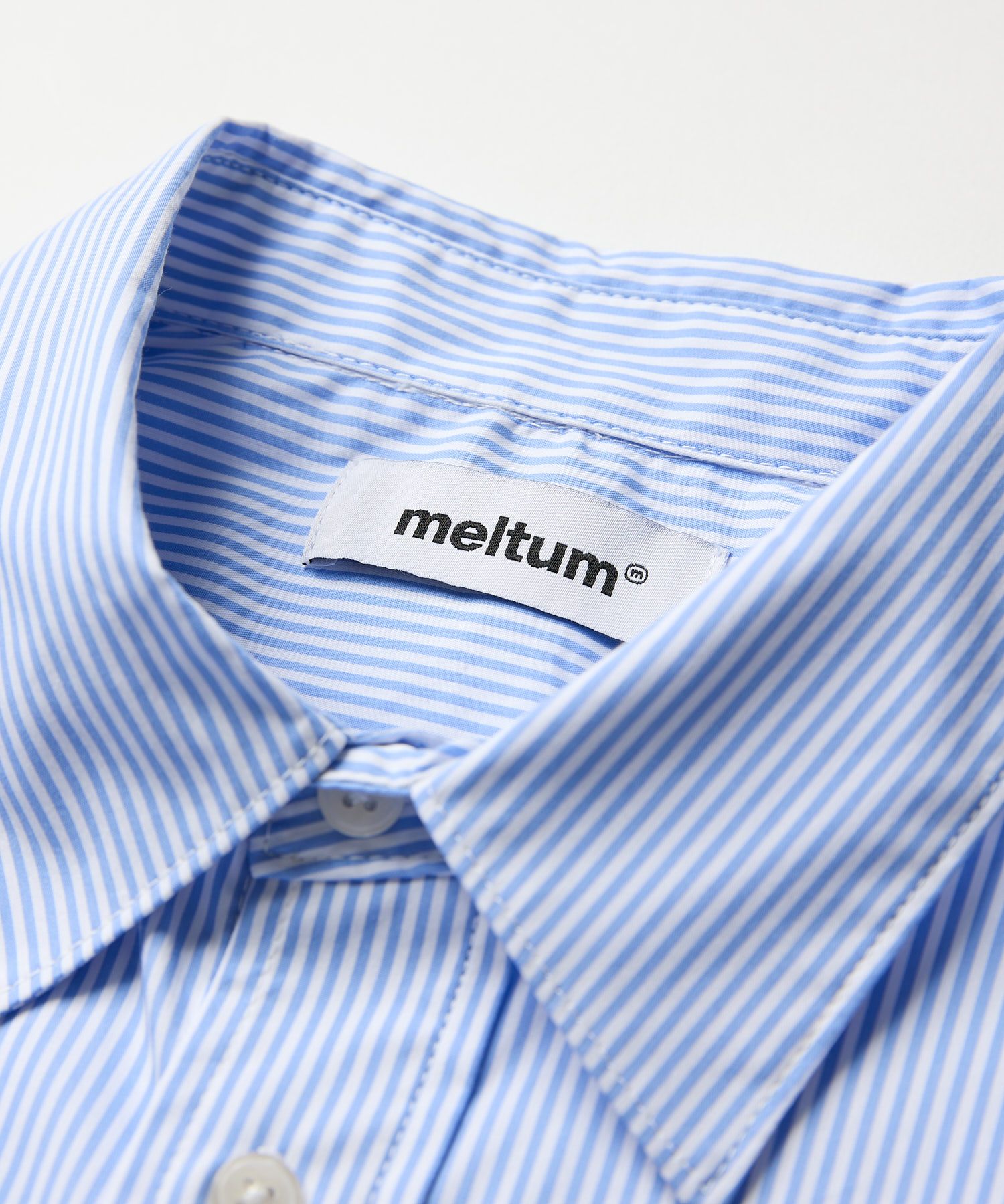 LOOSE STRIPE SHIRT L/S / ルーズ ストライプ シャツ / ブルー / MTM-SH-0266-24-B