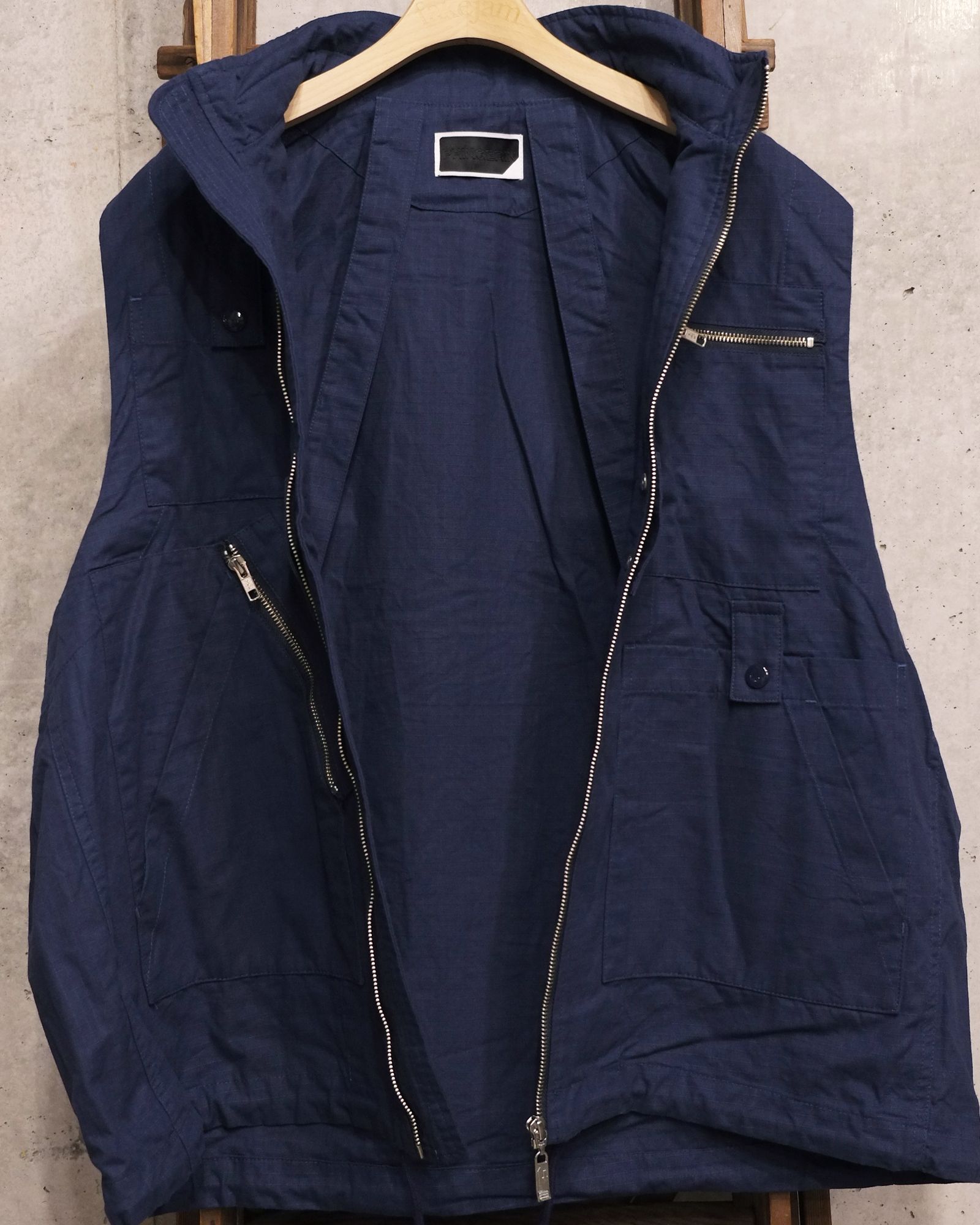 Visor Double Zip Jacket / ワークジャケット / ネイビー / PD-262-JK-091