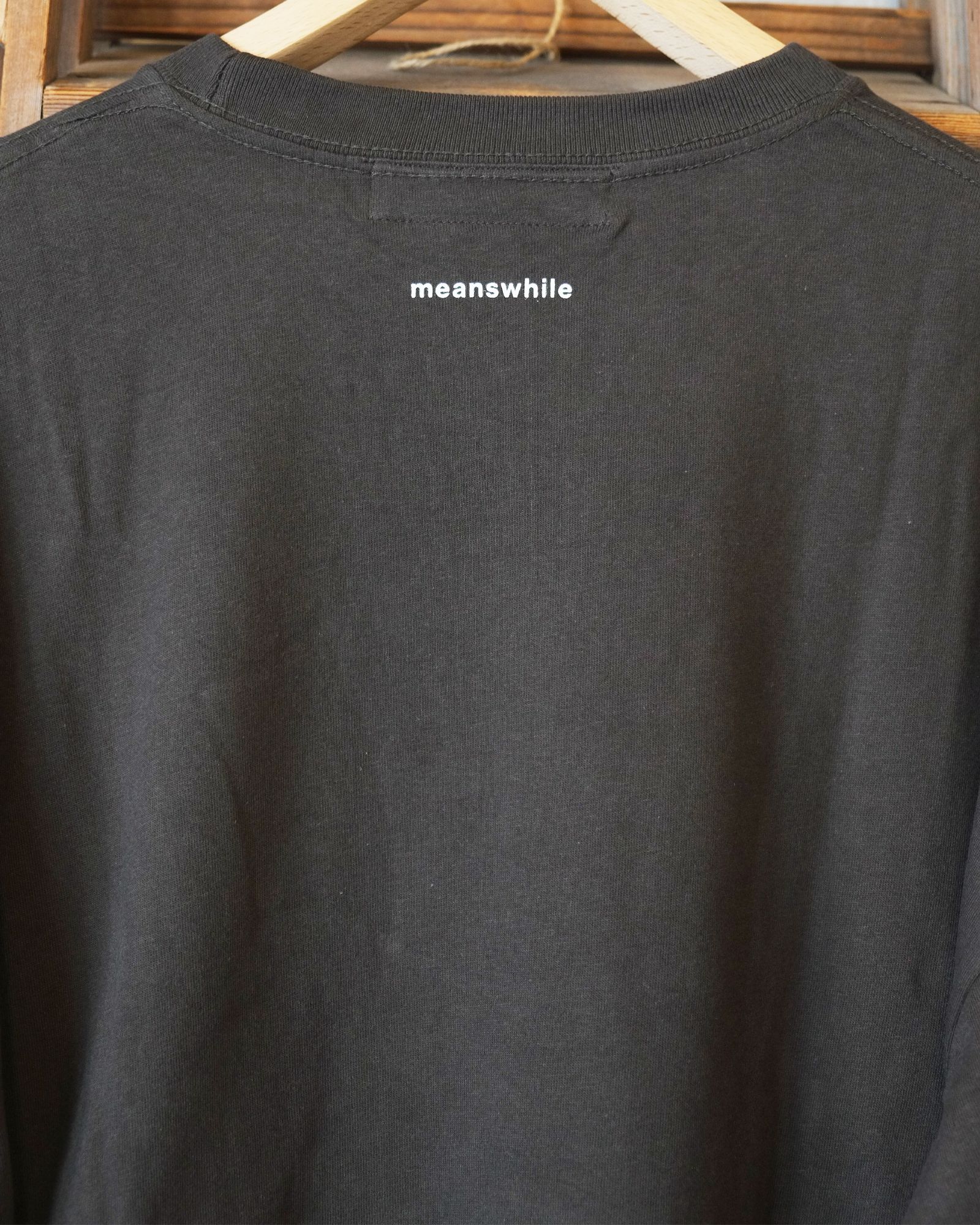 Abstract Photograph L/S Tee / ロングスリーブ Tシャツ / チャコール / MW-CT26102
