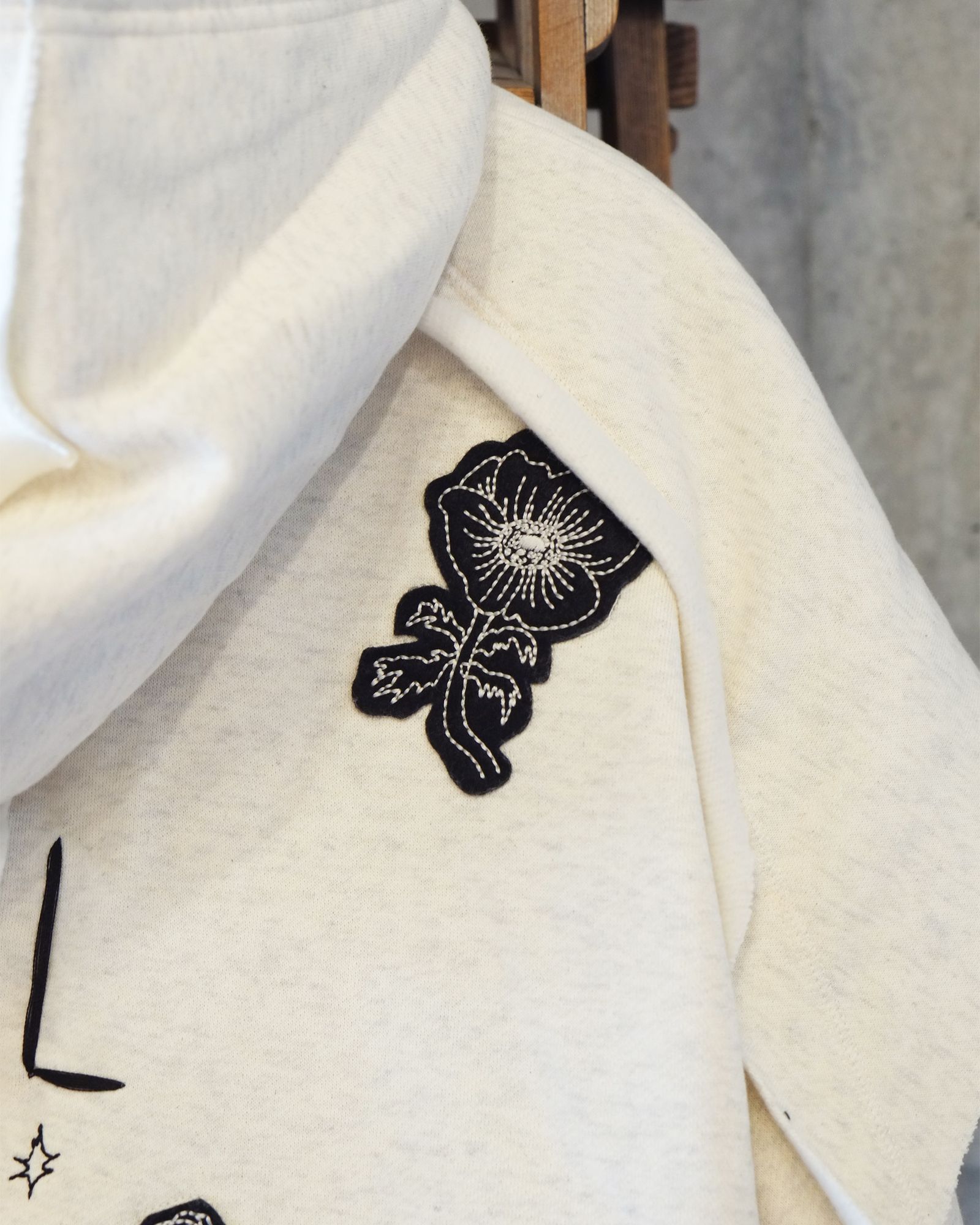 I Normie Zip Hoodie / ジップアップパーカー / ホワイト / SW-SV-NRA-1001